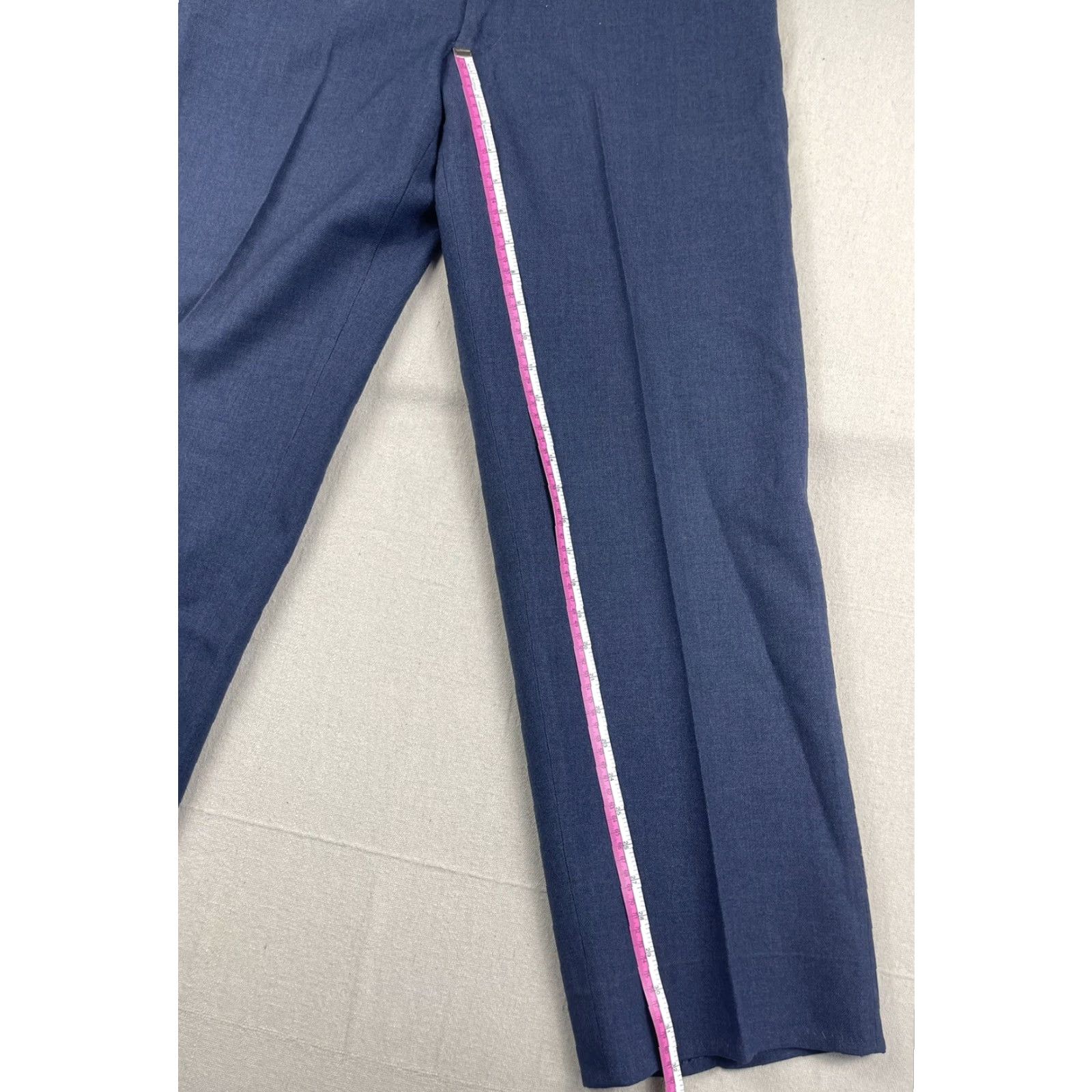 Denime VINTAGE Military Pants Blue Denim 34x31 USA 90s Rare Pockets Zip Fly Mens Size US 34 / EU 50 - 7 Thumbnail