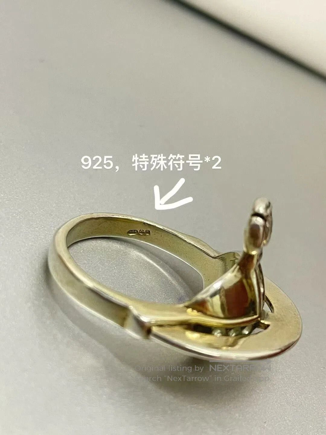Vivienne Westwood Vivienne Westwood Saturn Ring Size L. Size ONE SIZE - 7 Thumbnail
