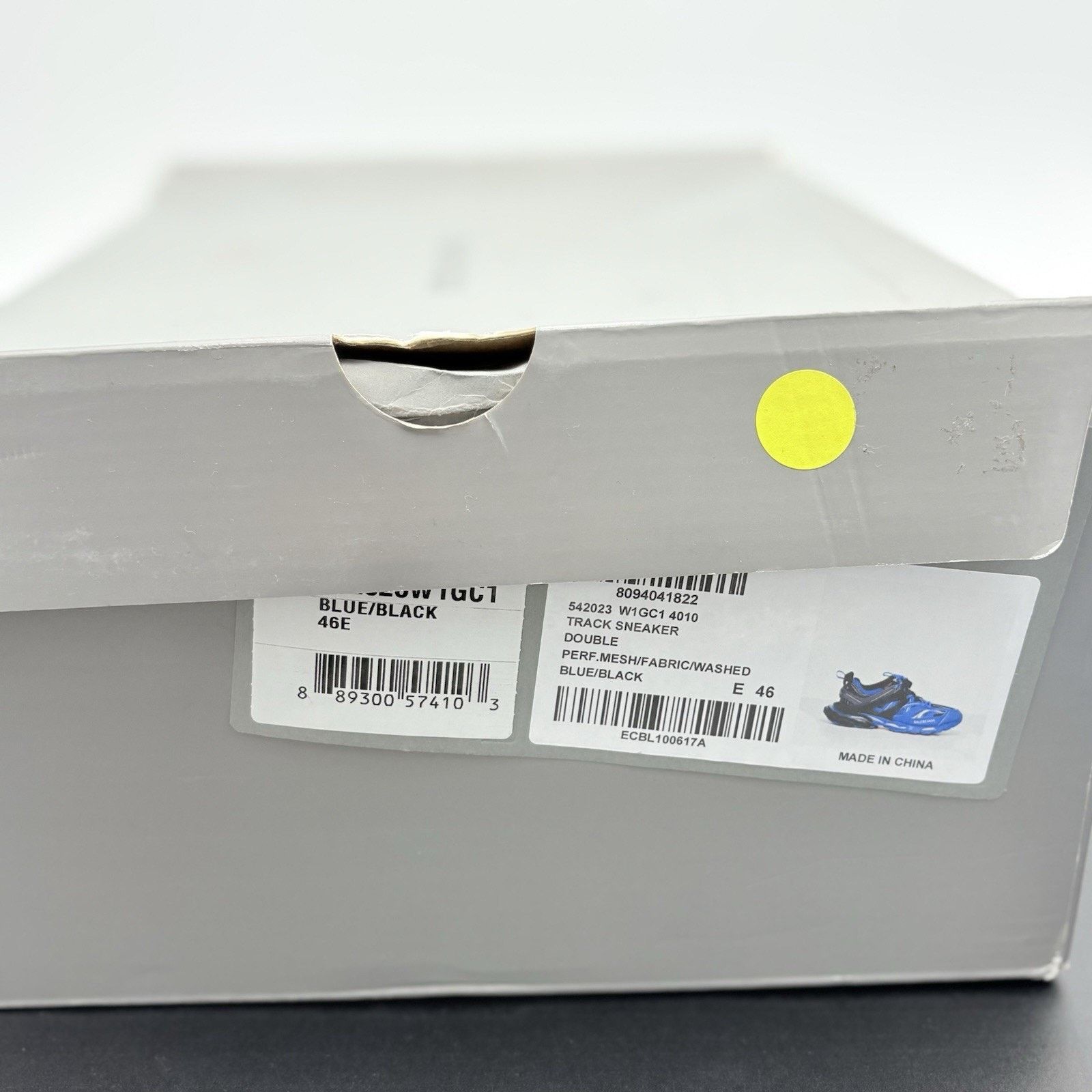 Balenciaga Balenciaga Track Sneaker ' Blue Black ' | SUPER CLEAN! Size US 13 / EU 46 - 15 Thumbnail