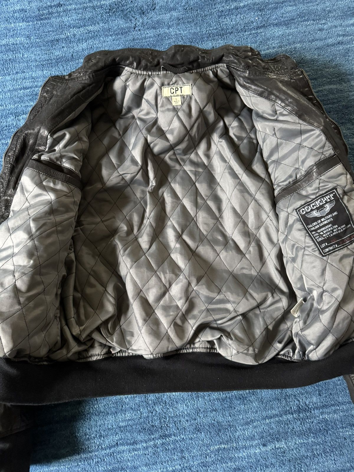 Cockpit USA Cockpit Usa Leather Jacket Size US L / EU 52-54 / 3 - 8 Thumbnail