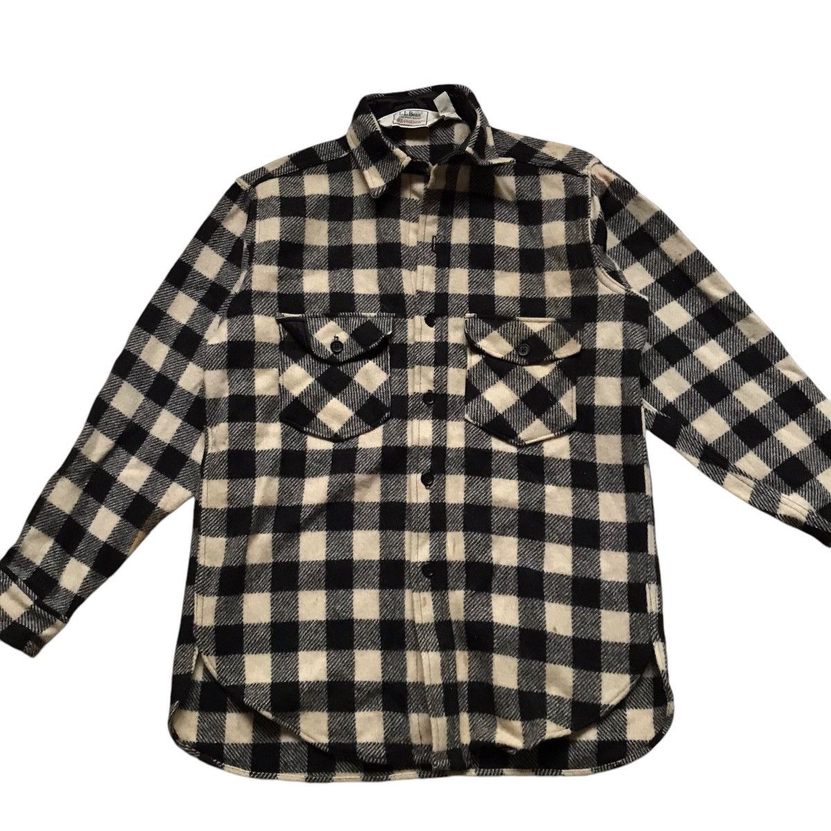 L.L. Bean × Vintage RARE VINTAGE L.L BEAN WOOL BUTTON UP FLANNEL JACKET Size US M / EU 48-50 / 2 - 2 Thumbnail