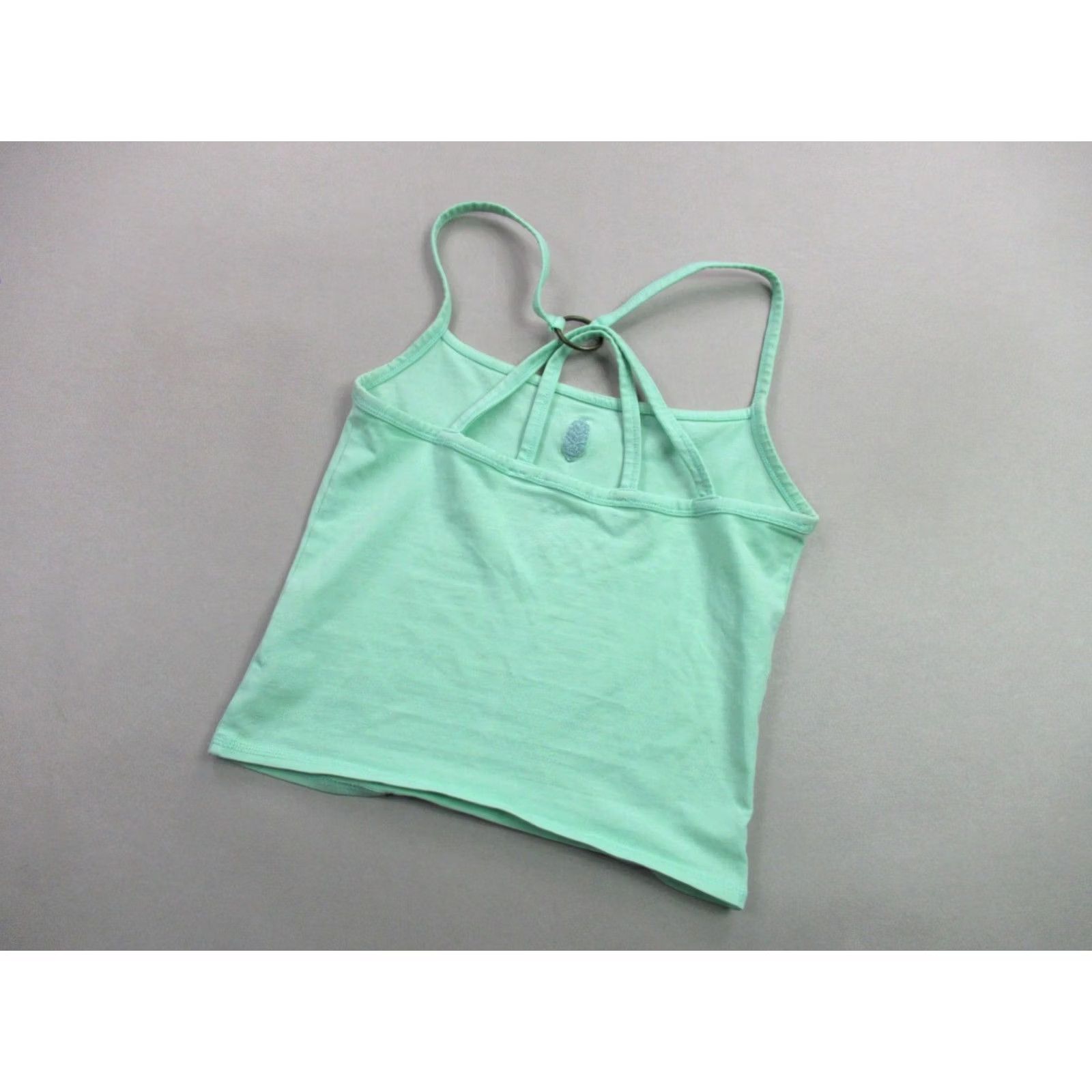 Free People Free People Shirt Womens XS Sleeveless Square Neck Pullover Lightweight Green Size XS / US 0-2 / IT 36-38 - 7 Thumbnail