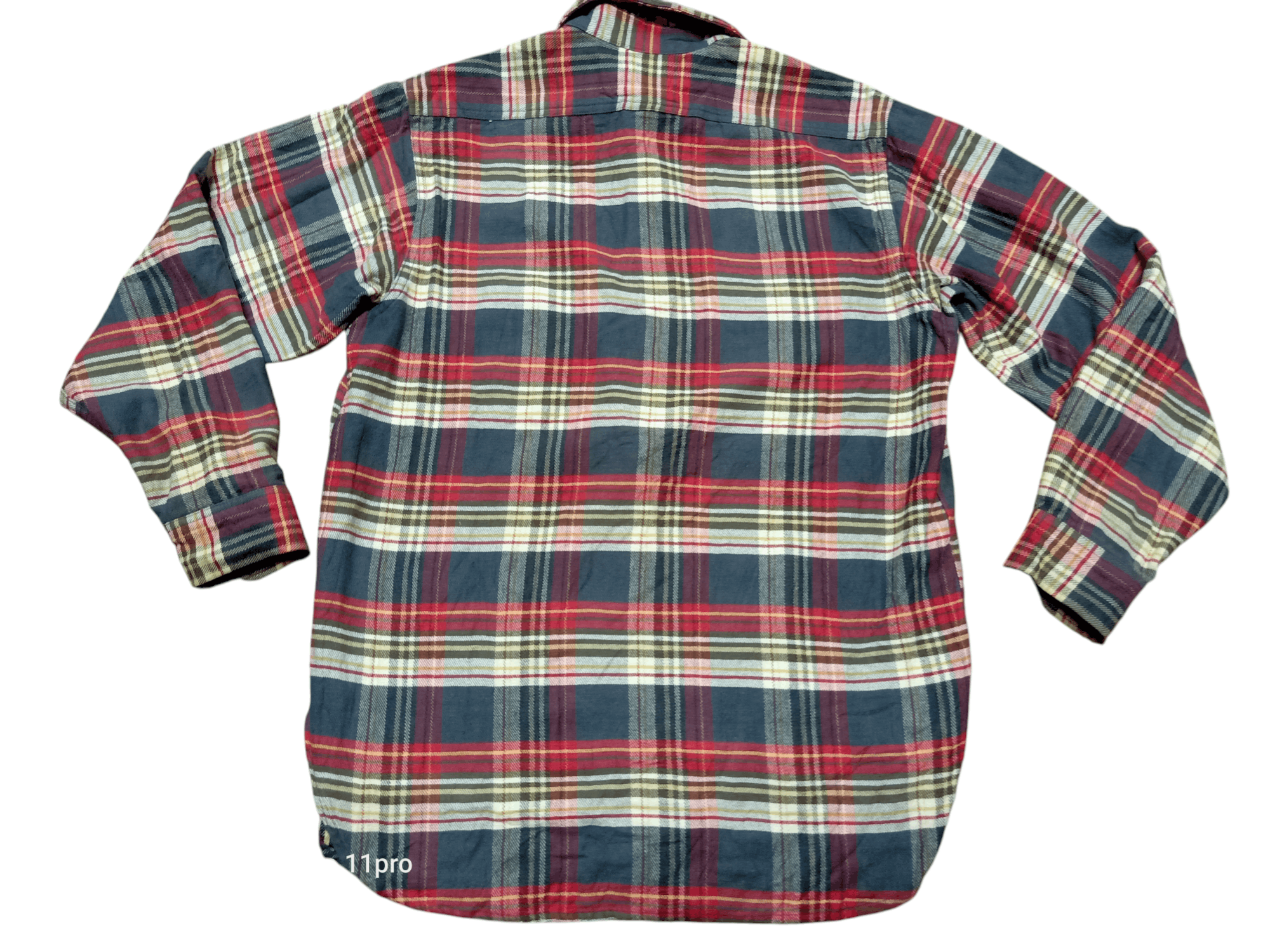 Japanese Brand × Sugar Cane × Vintage SugarCane Vintage Flanel HaflZipper Heavyduty Size US L / EU 52-54 / 3 - 8 Thumbnail