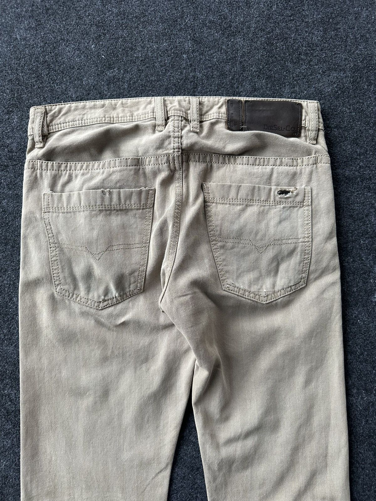 Diesel Rare Diesel Industry Italy Rare Brown Denim 31x34 D200 Size US 31 - 6 Thumbnail