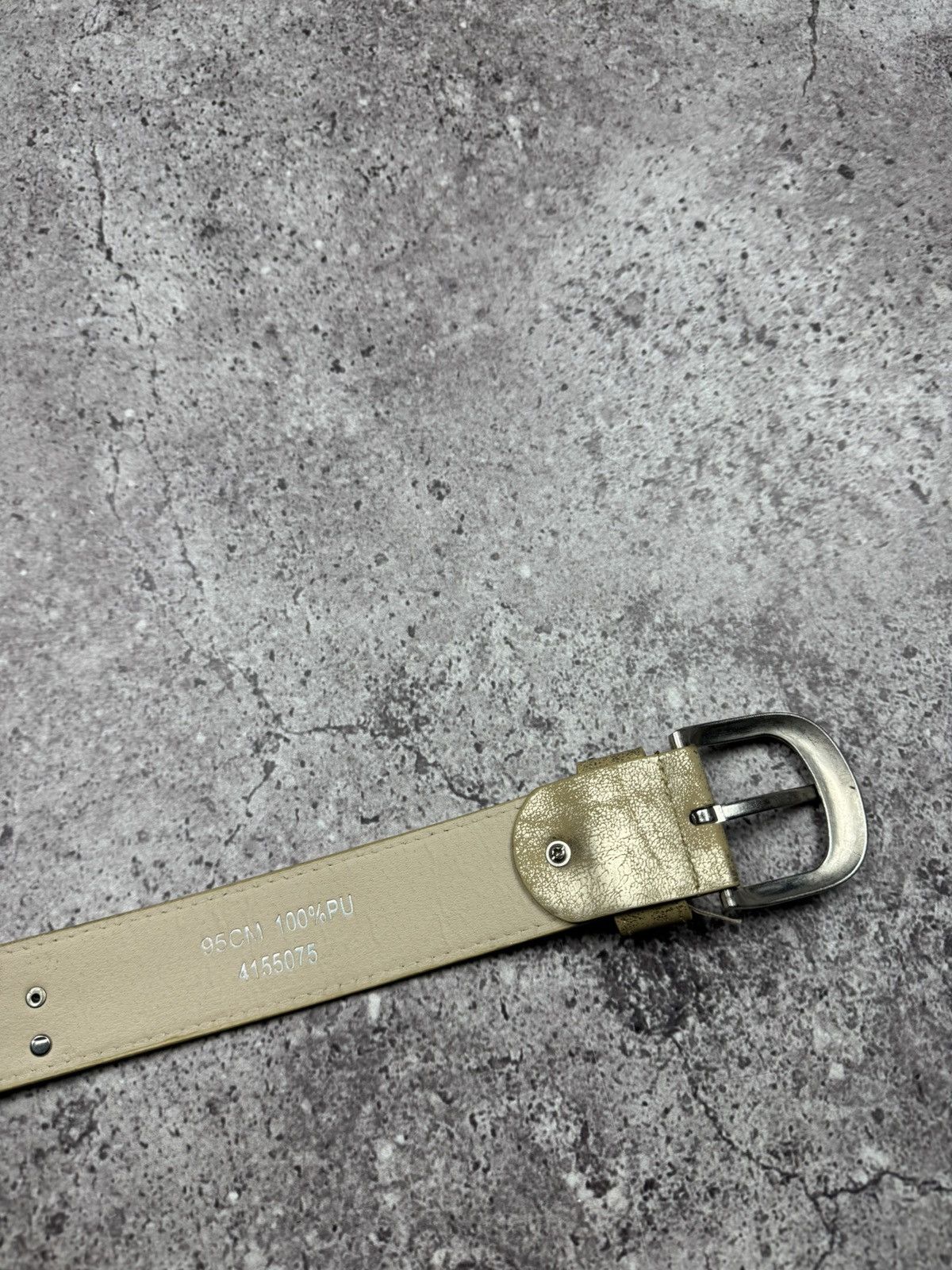 Japanese Brand 00’s NUMBER NINE GOLD STAR JAPAN GLAMOUR Y2K BELT VINTAGE Size ONE SIZE - 8 Thumbnail