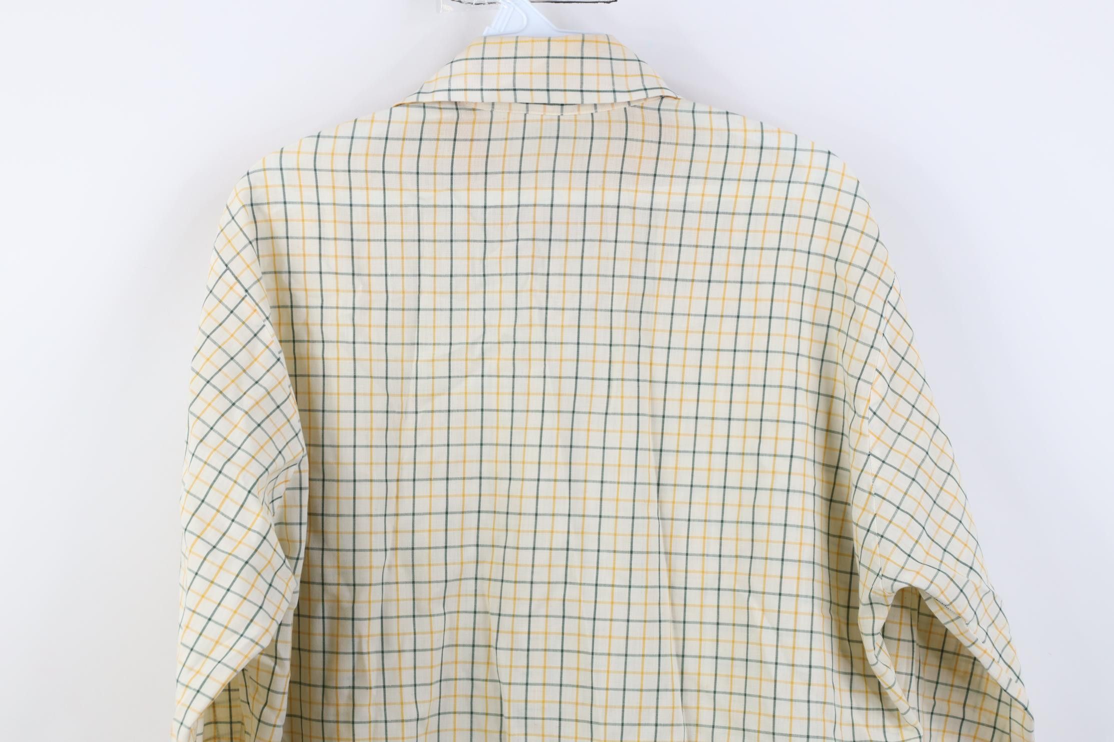 Vintage Vintage 60s 70s Streetwear Collar Button Shirt Plaid USA Size US M / EU 48-50 / 2 - 12 Thumbnail