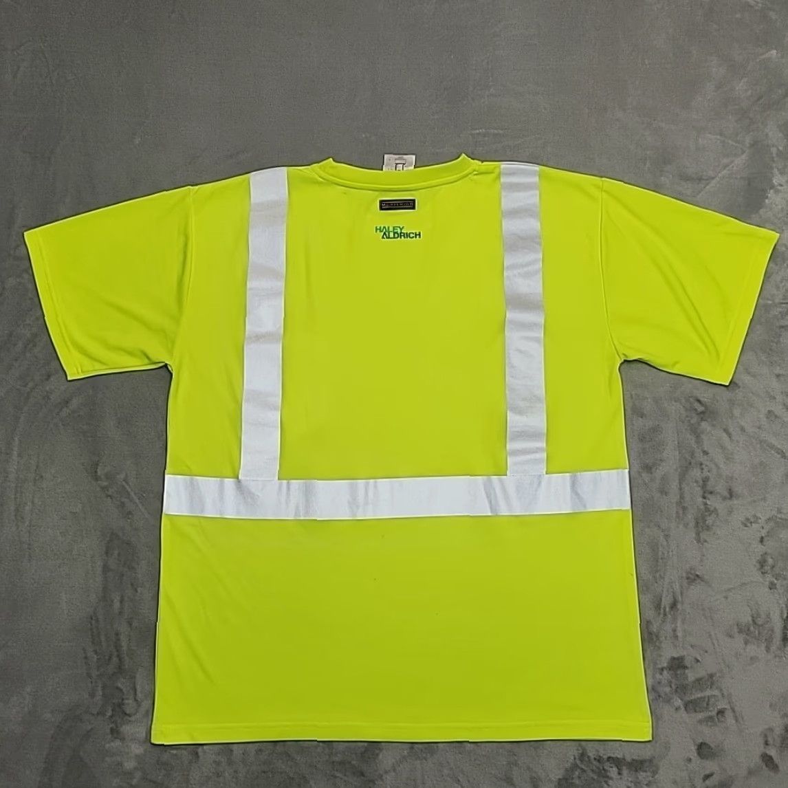 Vintage ML Kishigo Safety Shirt Mens XL Yellow Hi Vis Reflective ANSI 9110 Workwear Shirt Adult XL Yellow Hi Vis Reflective ANSI 9110 Mens XL Size US XL / EU 56 / 4 - 4 Thumbnail