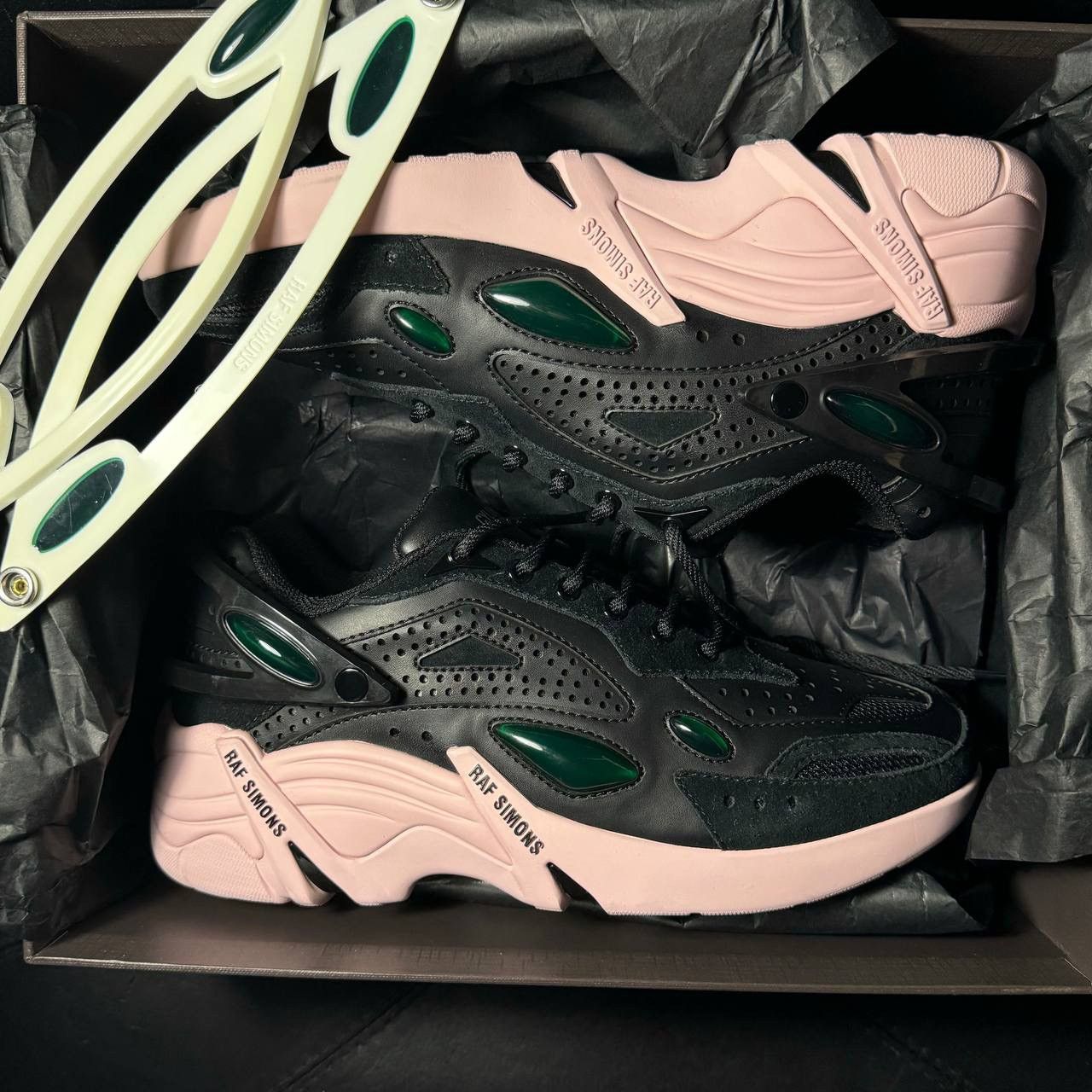 Raf Simons 38 Raf simons cylon 21 black pink Size US 8 / IT 38 - 8 Thumbnail