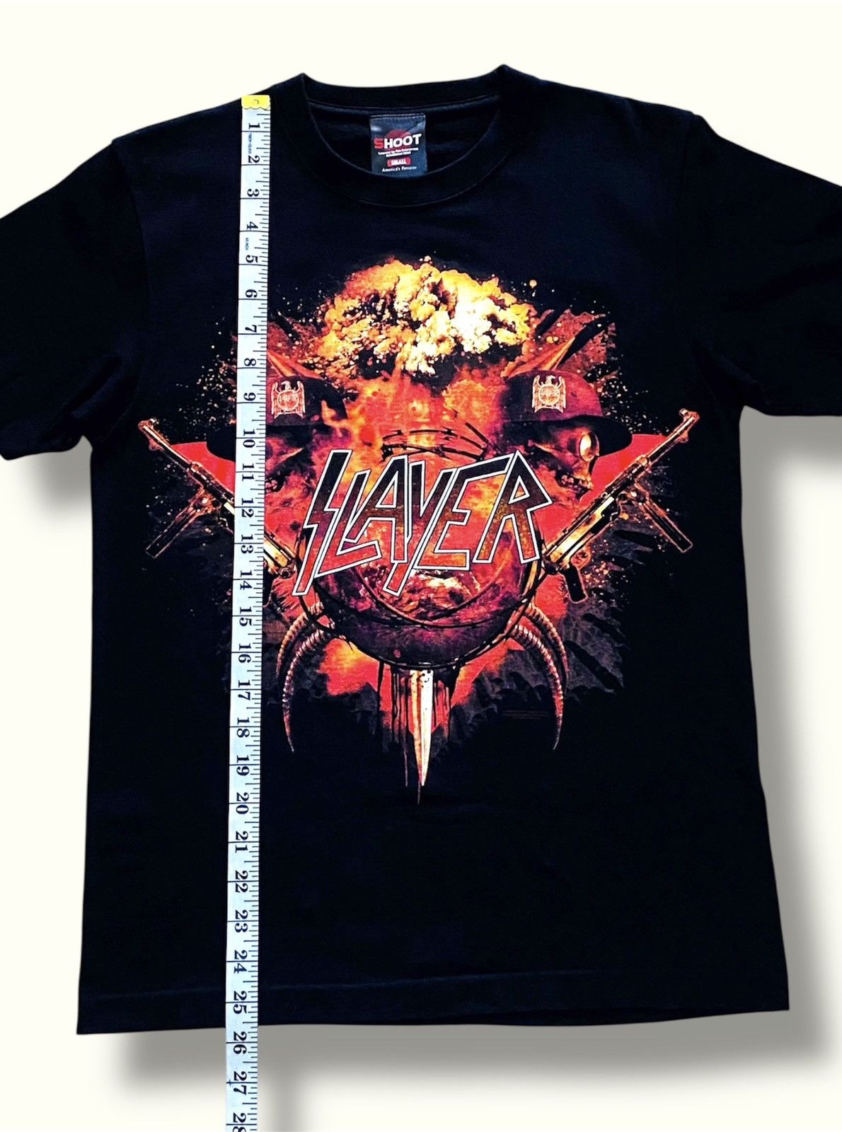 Band Tees Slayer 2009 World Tour Tee Size US S / EU 44-46 / 1 - 4 Thumbnail