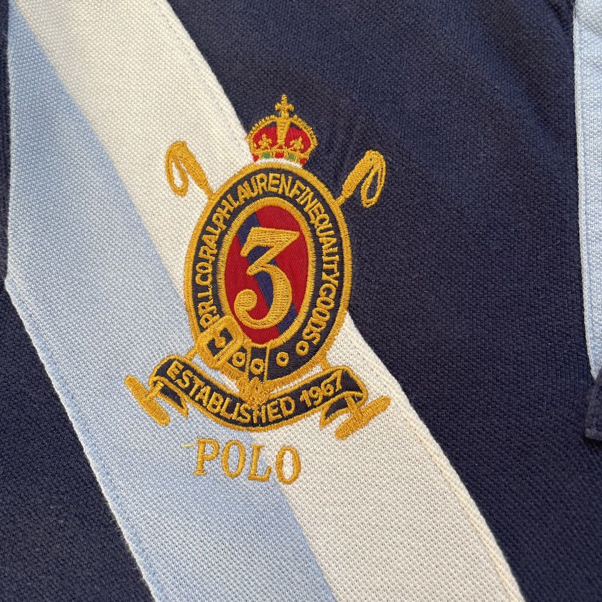 Polo Ralph Lauren × Ralph Lauren Vintage Polo Ralph Lauren Shirt Dunkelblau (L) Size US L / EU 52-54 / 3 - 3 Thumbnail