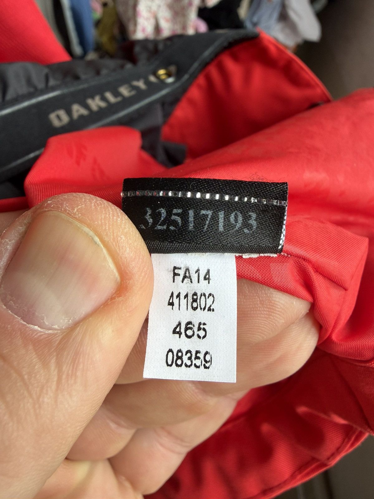 Oakley OAKLEY Patrol Shell Ski Jacket Waterproof snowboard red Size US M / EU 48-50 / 2 - 11 Thumbnail