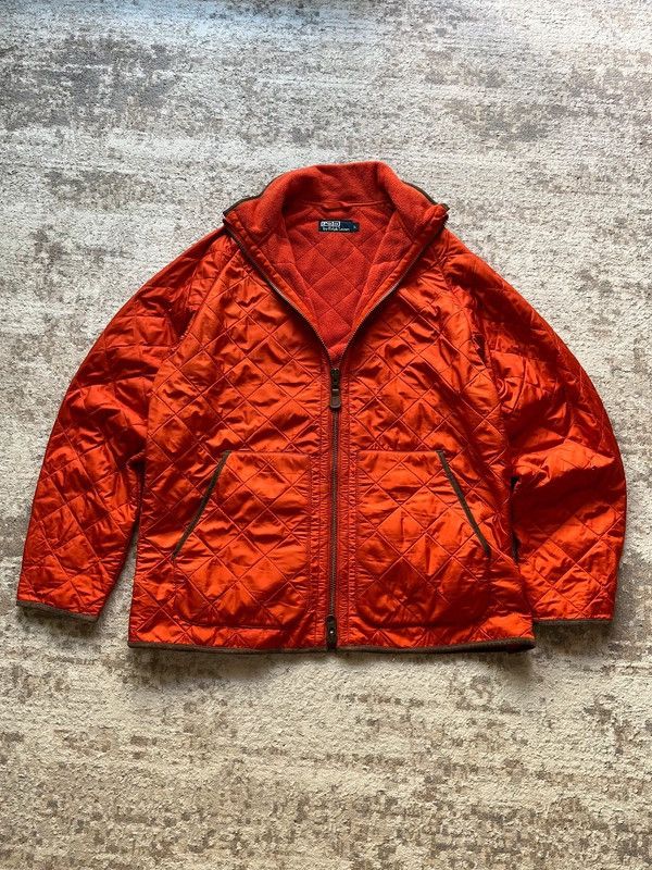 Polo Ralph Lauren Ralph Lauren Quilted Jacket Vintage 2000s Rare Fleece Size US L / EU 52-54 / 3 - 2 Thumbnail