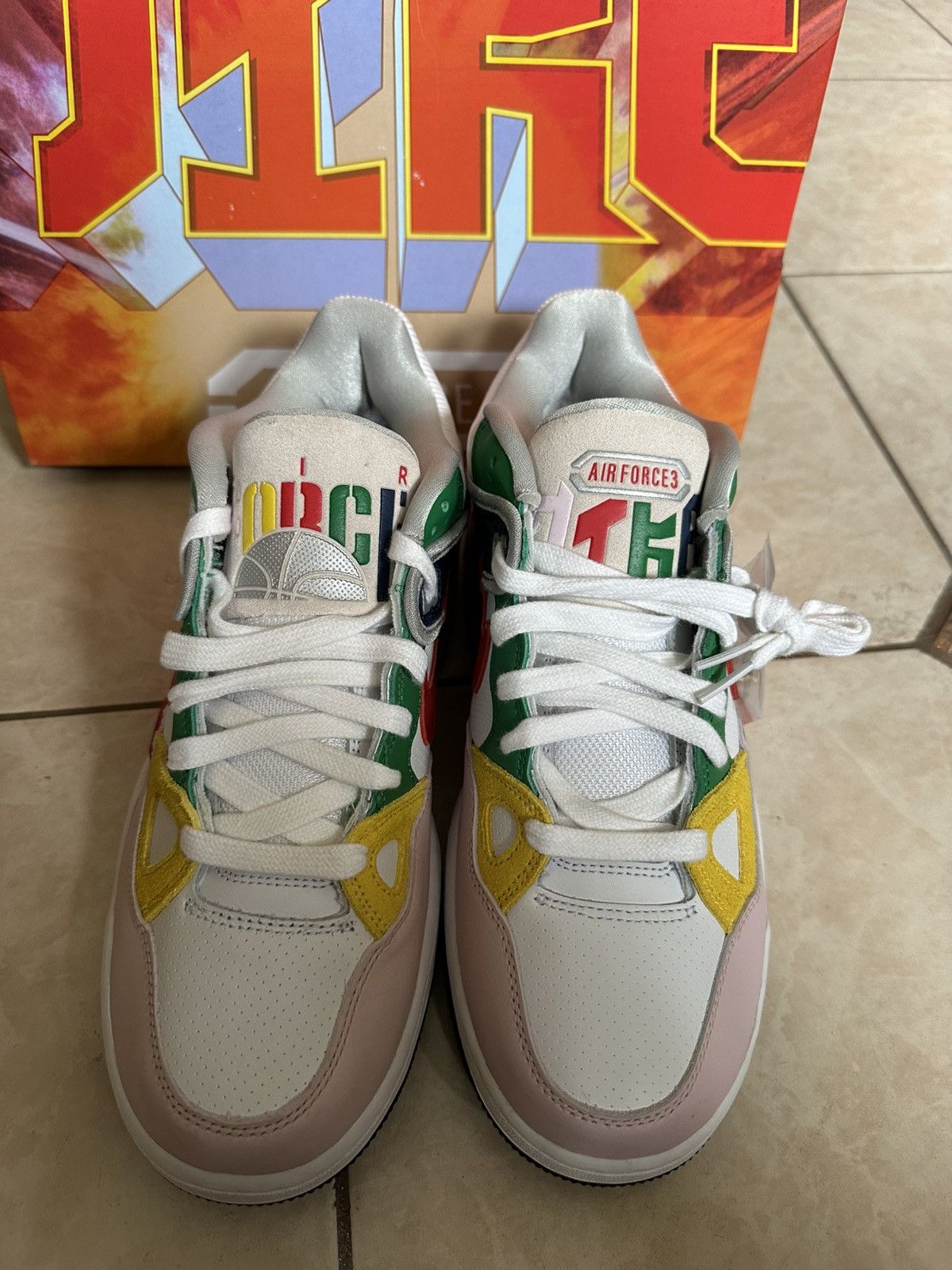 Nike Nike Air Force 3 Low SP Nigo White Size US 10 / EU 43 - 4 Thumbnail