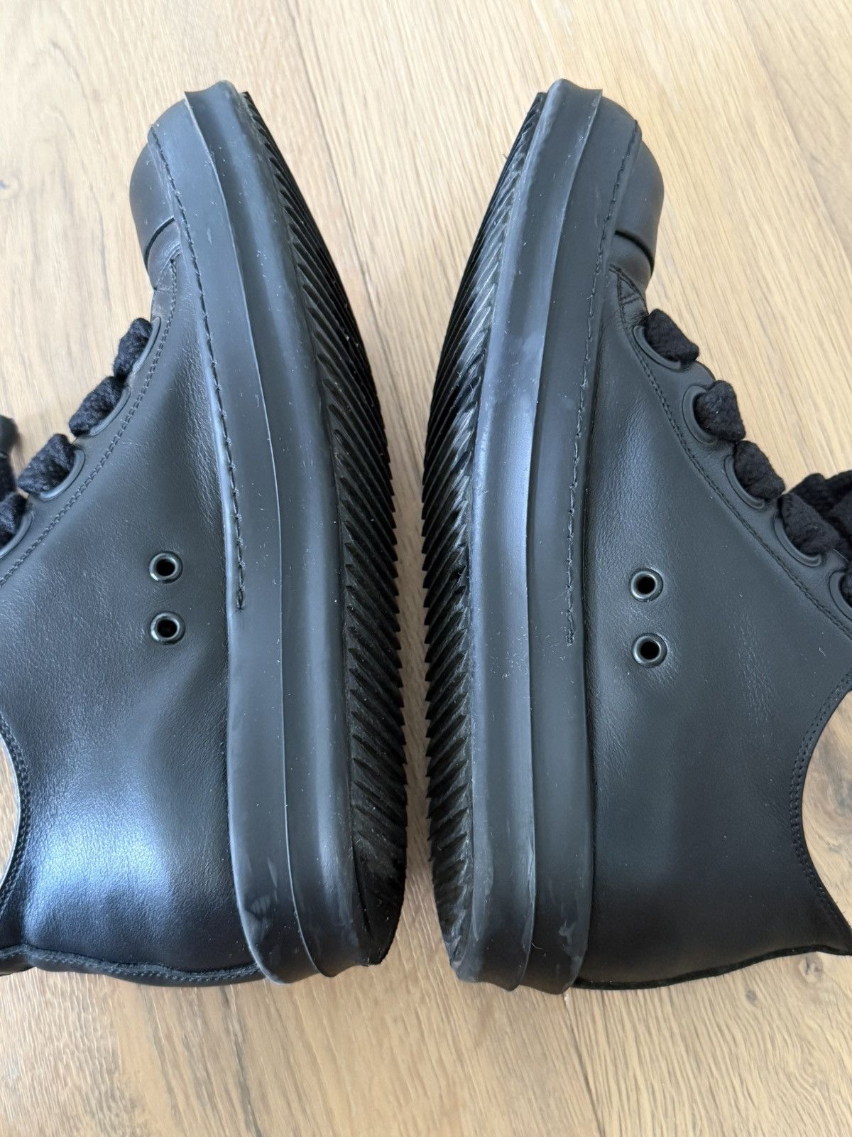 Rick Owens Rick Owens Jumbo Lace Low all black Size US 7.5 / EU 40-41 - 8 Thumbnail