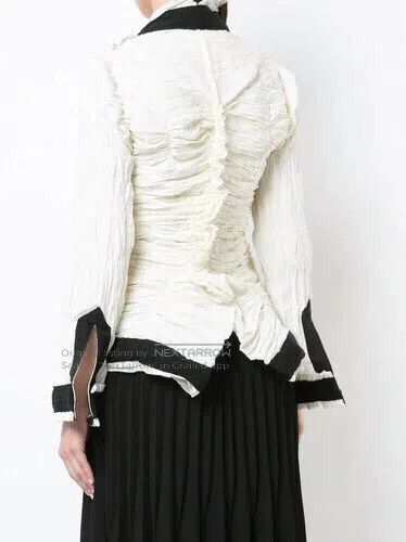 Junya Watanabe Junya Watanabe Pleated jacket coat Size S / US 4 / IT 40 - 3 Thumbnail