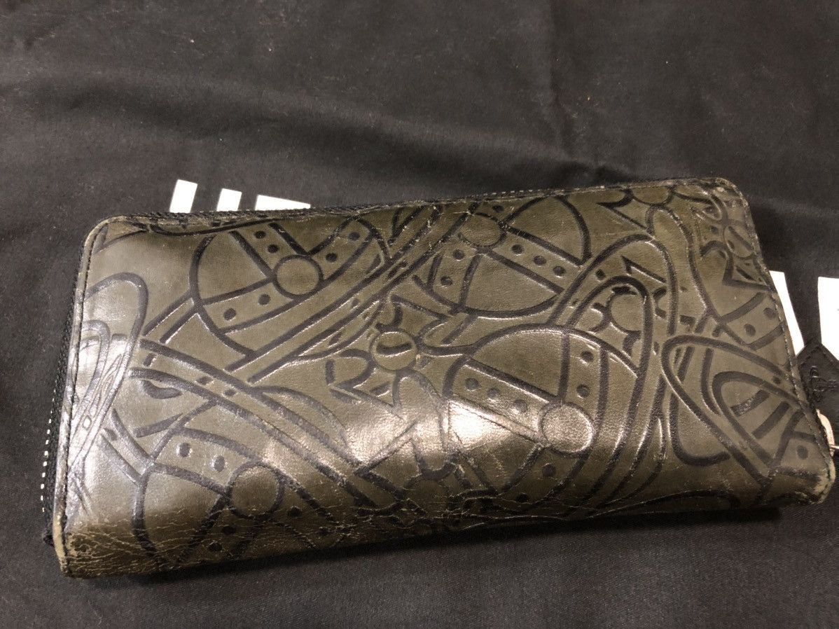 Vivienne Westwood Vivienne Westwood monogram leather long wallet Size ONE SIZE - 14 Thumbnail
