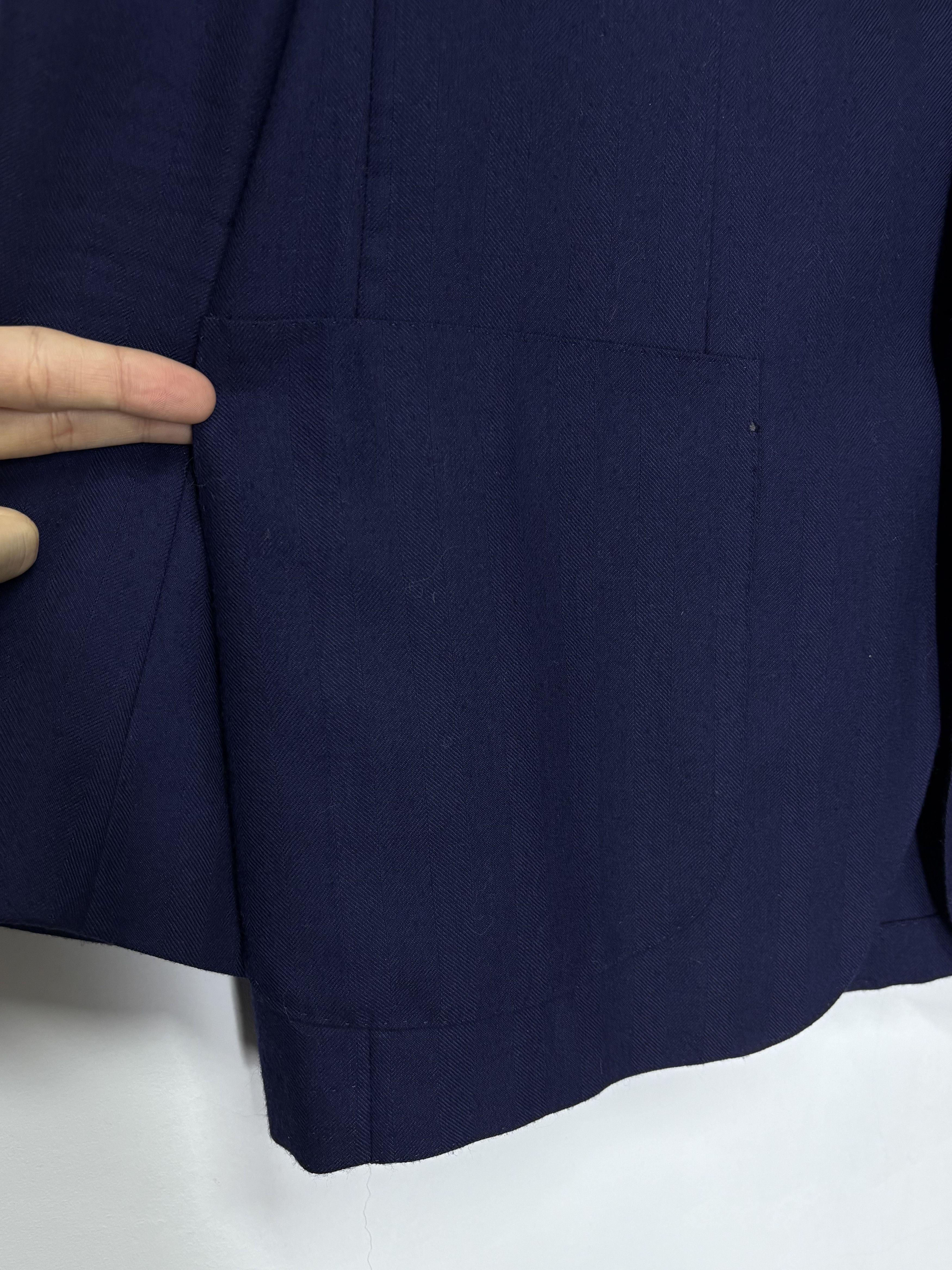 Suitsupply Suitsupply Havana HL 100% Pure Cashmere Navy Blazer Jacket Size 48R - 18 Thumbnail