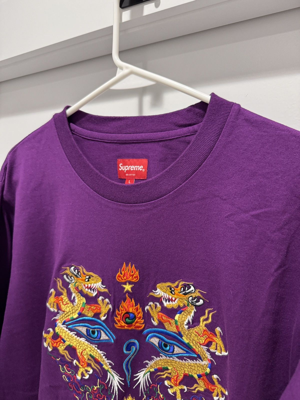 Supreme Supreme Truth Purple LS Tee Size L Large Size US L / EU 52-54 / 3 - 4 Thumbnail