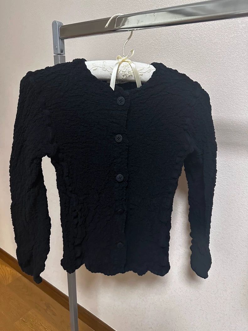 Issey Miyake issey miyake size:one size Black cauliflower pleated round Size XXS / US 00 / IT 34 - 1 Thumbnail
