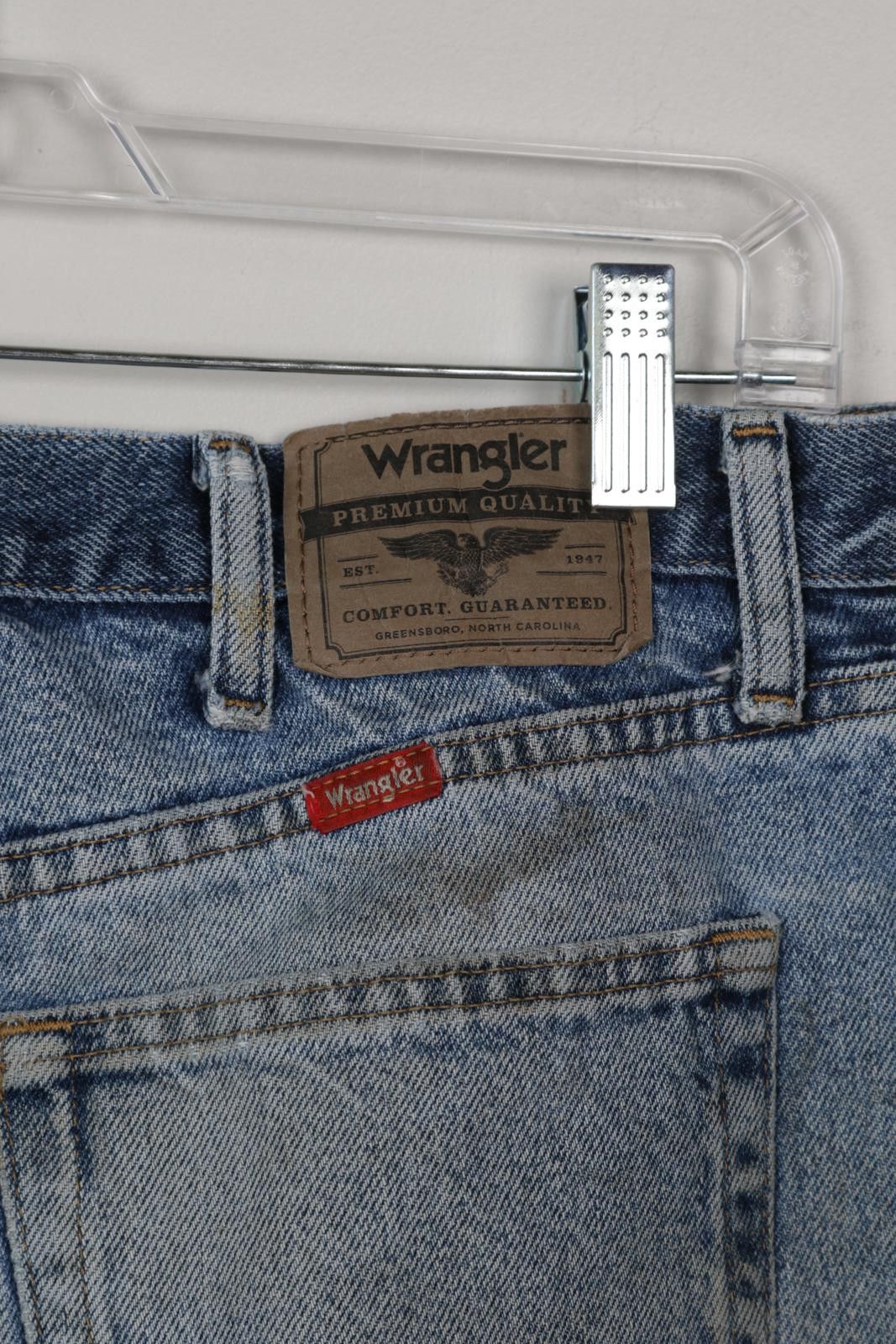 Wrangler 2010's Wrangler Paint Stain Straight-Leg Jeans Size US 34 / EU 50 - 6 Thumbnail
