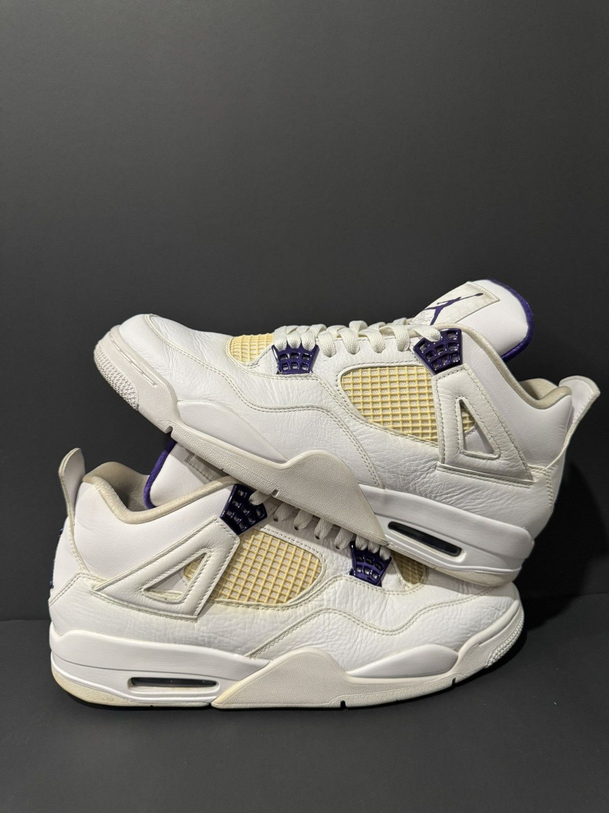 Jordan Brand Nike Air Jordan 4 ‘Purple Metallic’ - Size 12 Size US 12 / EU 45 - 2 Thumbnail