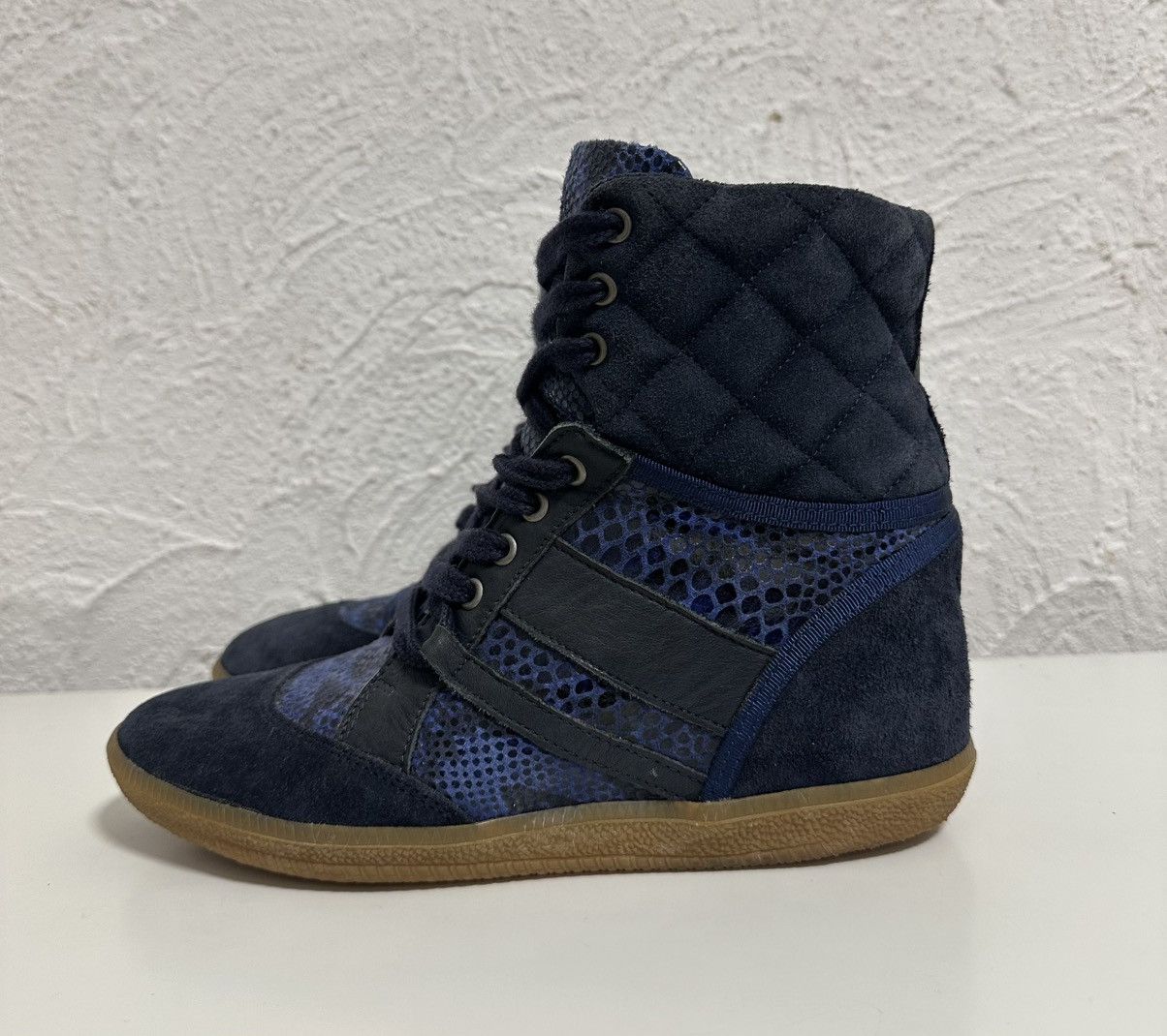 Hysteric Glamour Women’s Sneakers Size 38 Blue Bekket Style March23 Y2K Size US 8 / IT 38 - 2 Thumbnail