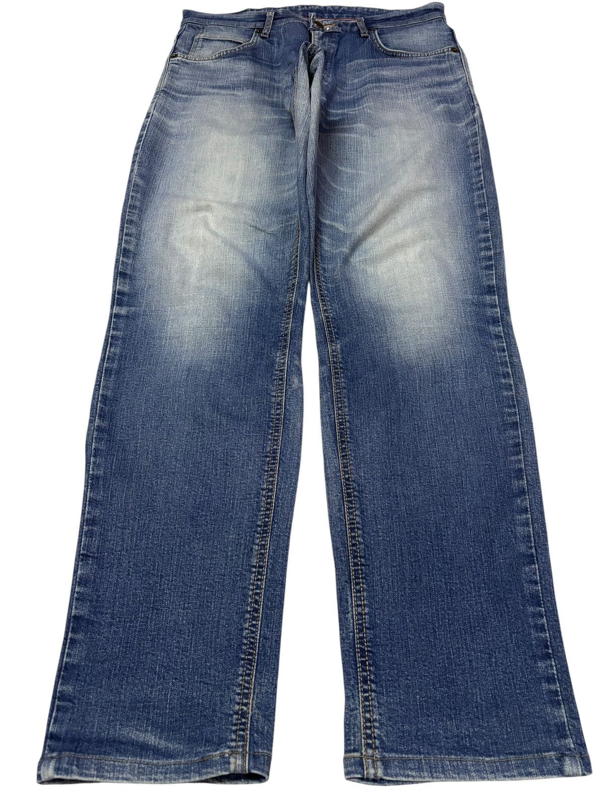Edwin Vtg Edwin XV Japan 407 Relaxed Distressed Jeans Size US 30 / EU 46 - 1 Thumbnail