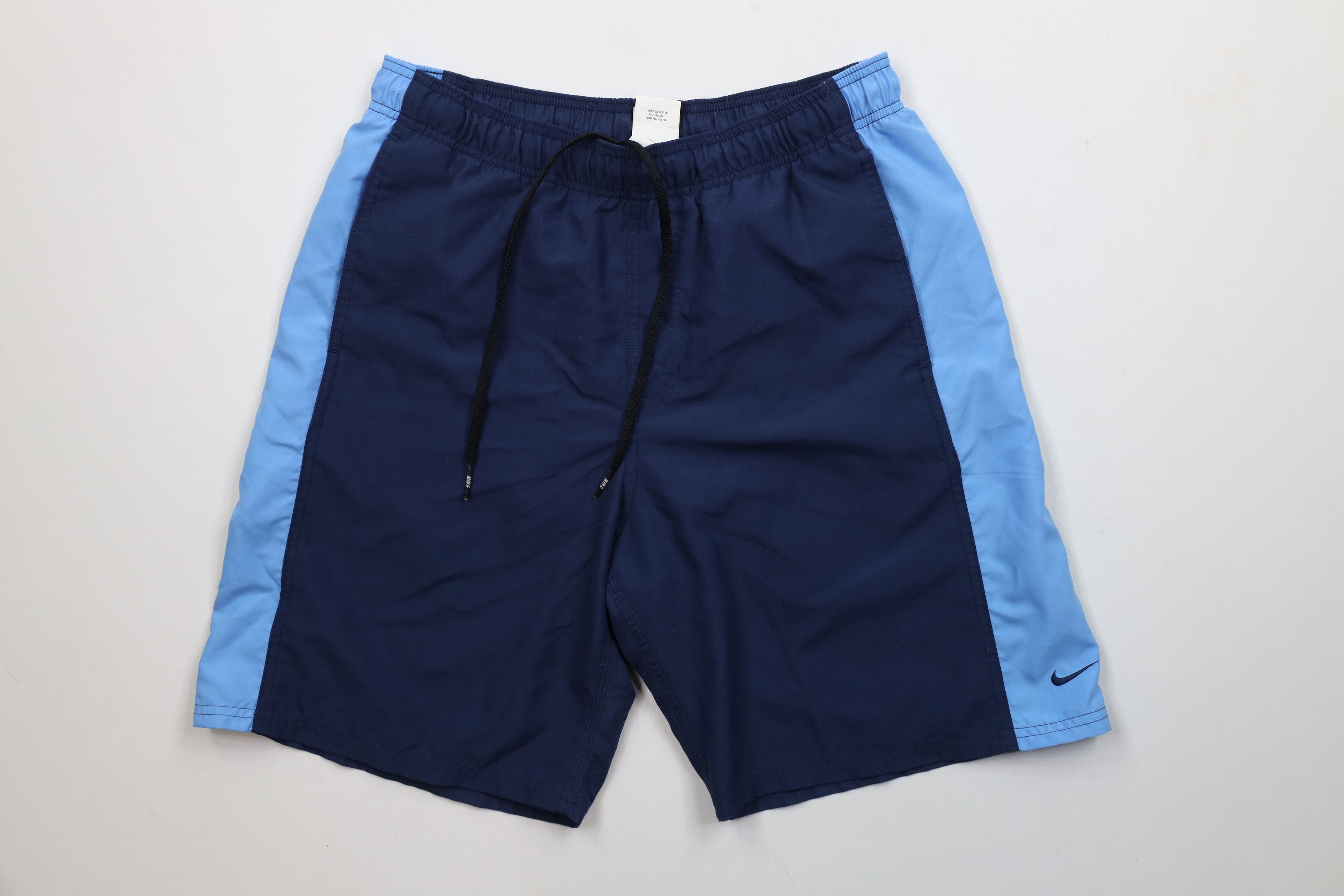 Nike × Vintage Vintage Nike Block Travis Scott Mini Swoosh Lined Shorts Size US 32 / EU 48 - 1 Thumbnail