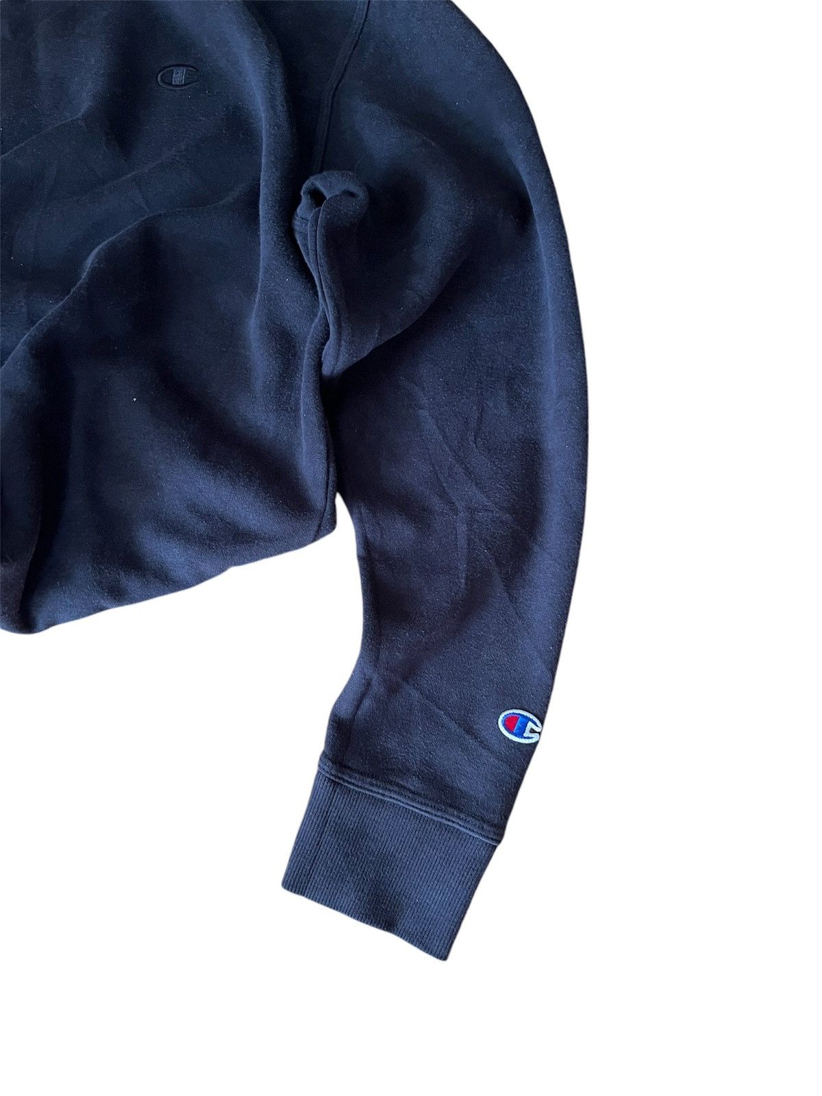 Champion Washed Black Vintage Champion Boxy Crewneck Size US L / EU 52-54 / 3 - 4 Thumbnail