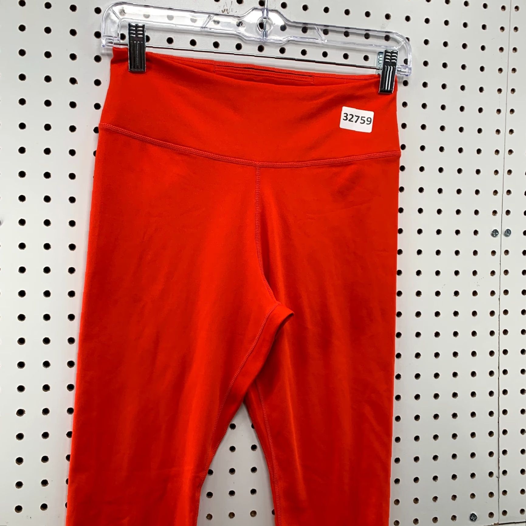 Nike Nike Dri-FIT Leggings Womens Small Orange Active Yoga Run 25x27 Skinny Inseam 27 in ankle Womens Size 28" / US 6 / IT 42 - 7 Thumbnail