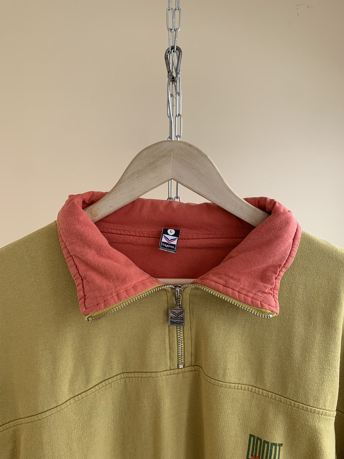 Vintage Trigema Sport Collection Half Zip Pullover Sweatshirt 70-80s Size US L / EU 52-54 / 3 - 5 Thumbnail