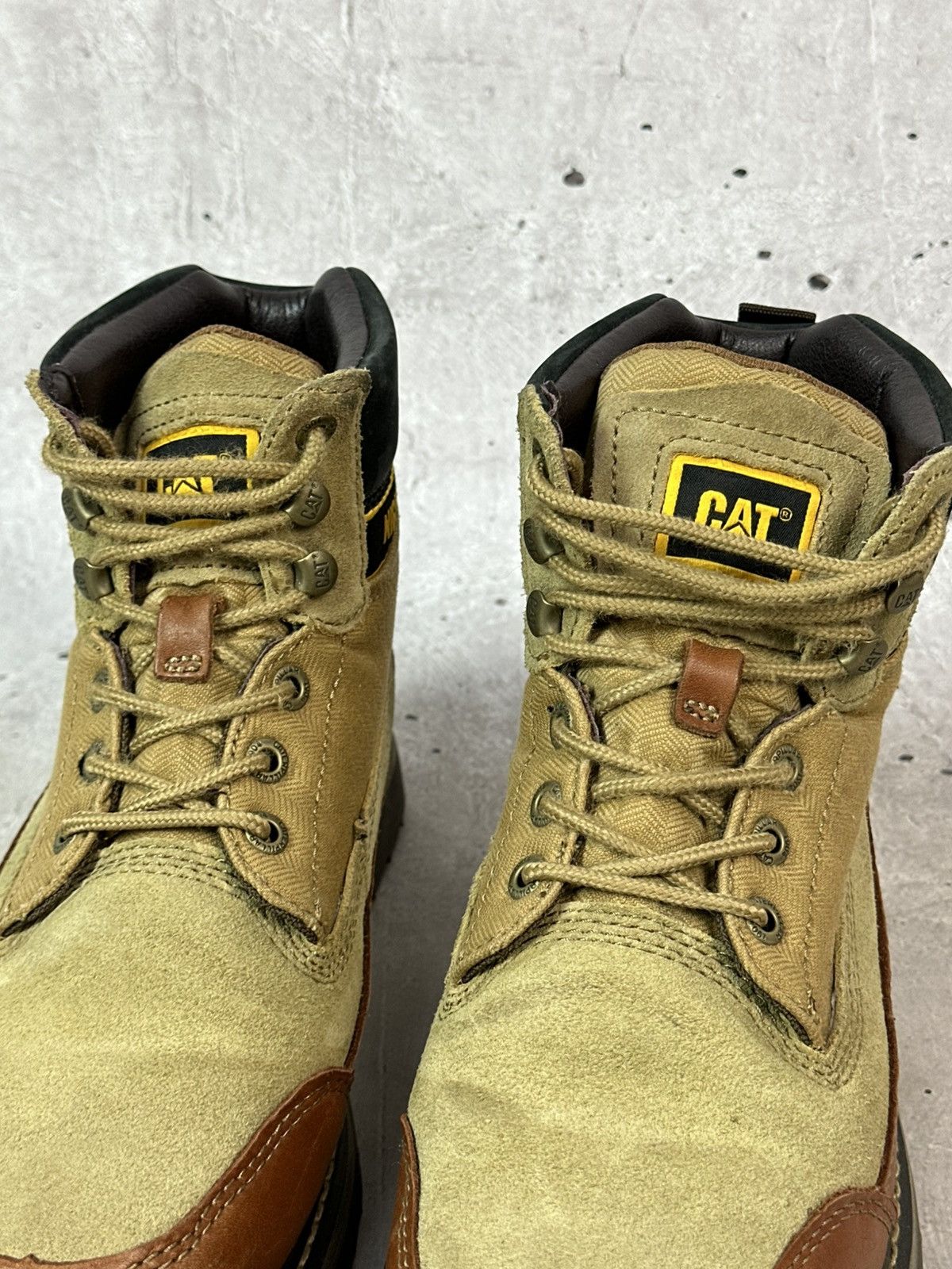 Nigel Cabourn Nigel Cabourn x Caterpillar Unisex leather Brown Utah Boots Size US 9.5 / EU 42-43 - 7 Thumbnail