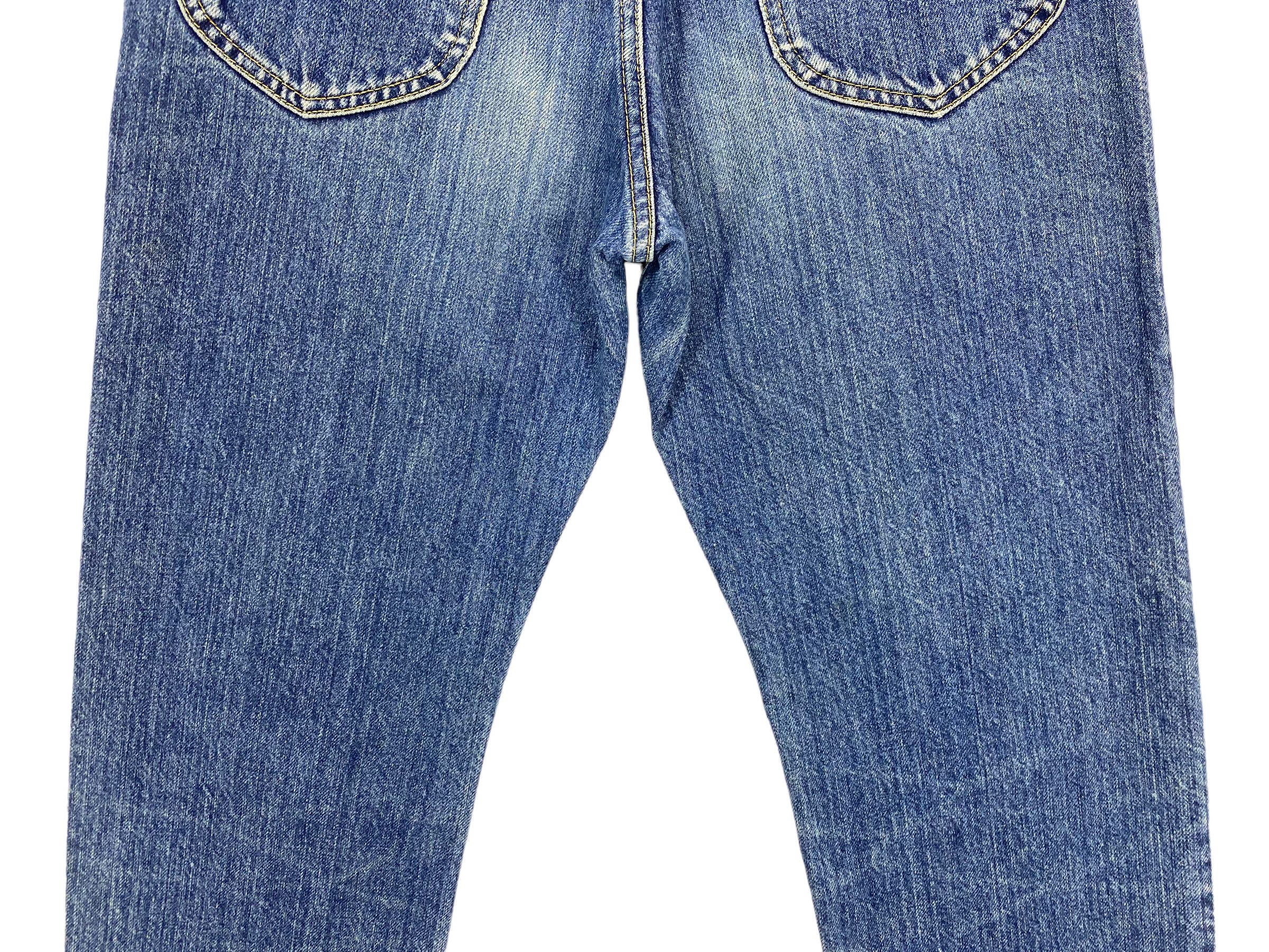 Edwin × Lee Lee x Edwin Jeans Dark Blue Wash Jeans Size 27" / US 4 / IT 40 - 7 Thumbnail