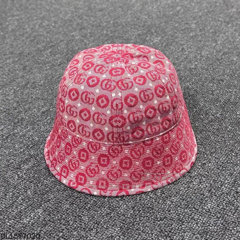 Gucci Gucci Double G full-print canvas fisherman's hat Size ONE SIZE - 1 Thumbnail