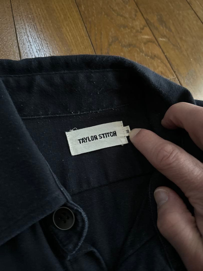 Taylor Stitch The Mechanic Shirt in Black Slub Sateen Size US S / EU 44-46 / 1 - 5 Thumbnail