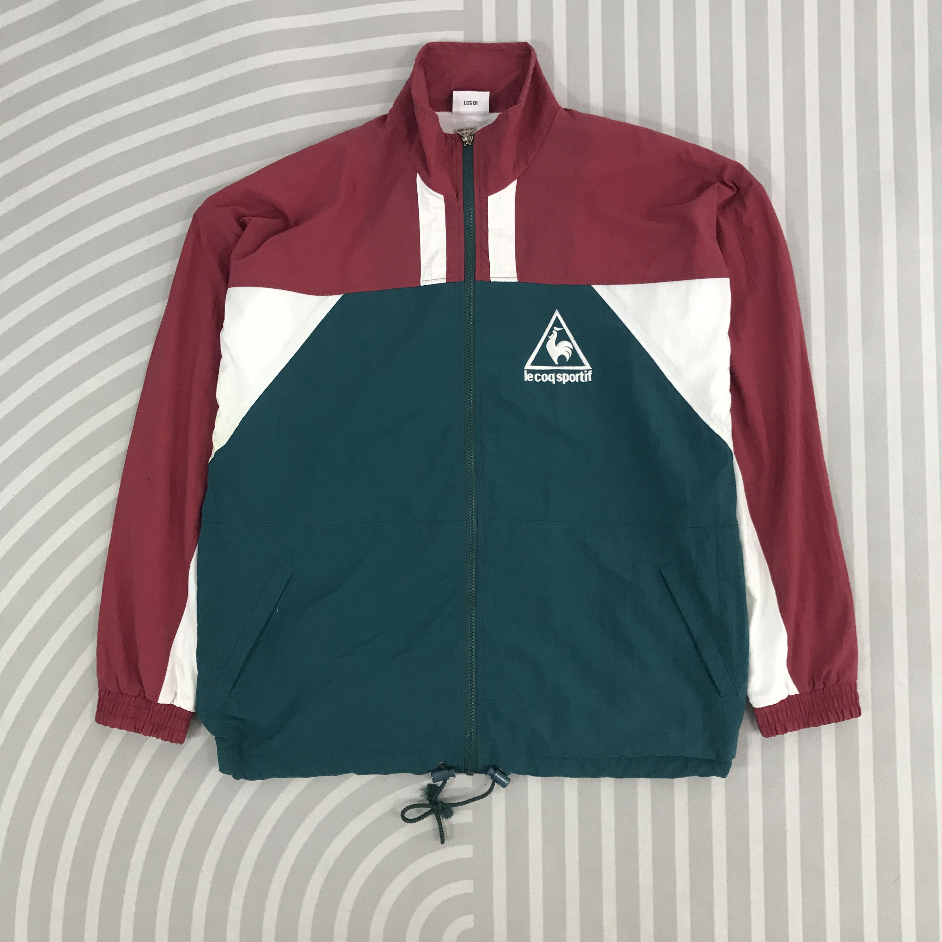 Le Coq Sportif × Vintage Vintage Le coq sportif Multicolour jacket Size US L / EU 52-54 / 3 - 1 Thumbnail