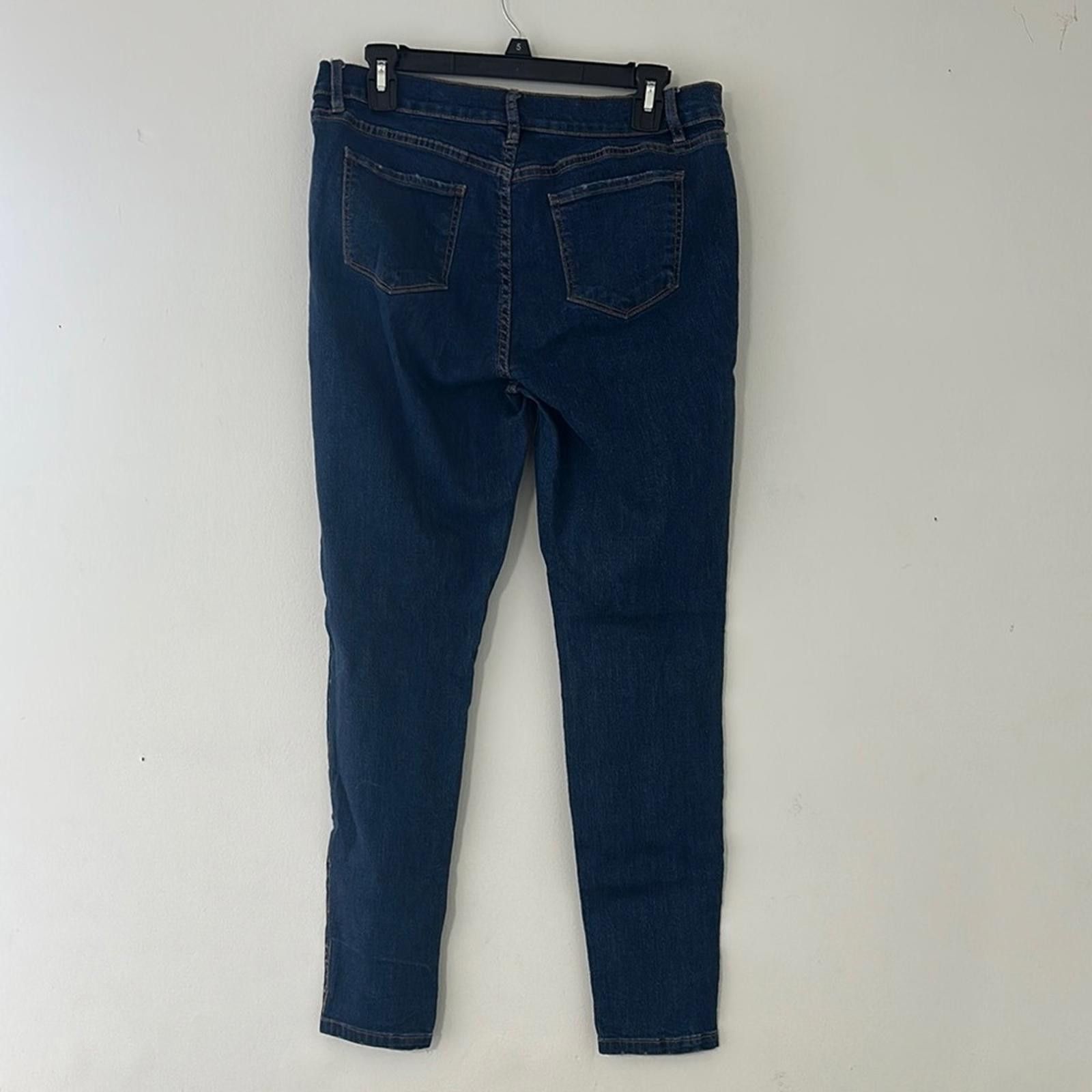 Other Soho Blue and Gold Jeggings Luxe Metallic Finish Size 30" / US 8 / IT 44 - 4 Thumbnail