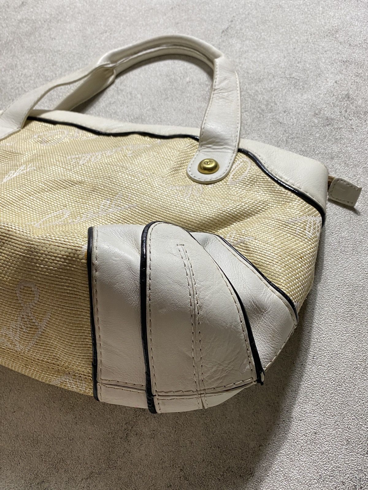 Just Cavalli 2000’s Just Cavalli Monogram Leather Hobo Bags Size ONE SIZE - 4 Thumbnail