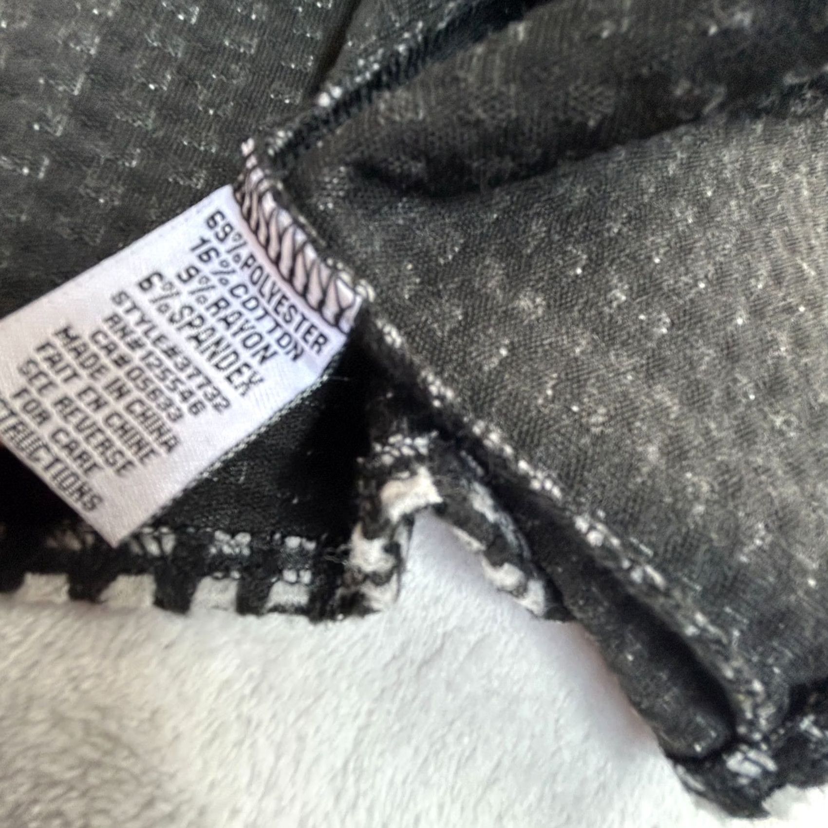 Habitat Habitat Womens Black & White Checkered Textured Button-Up Swing Jacket Small Size S / US 4 / IT 40 - 4 Thumbnail