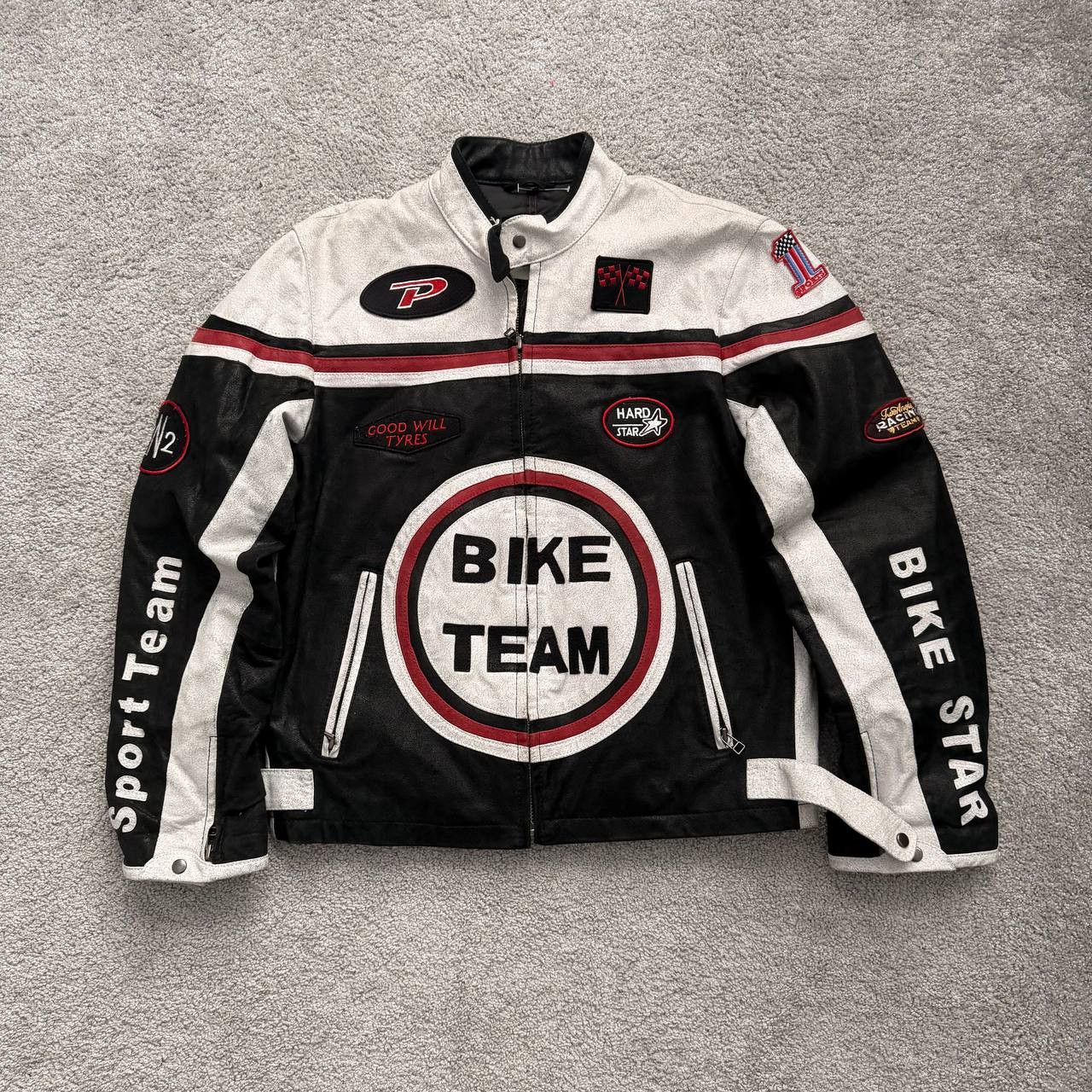 Bike Team Moto Racing Bomber Jacket