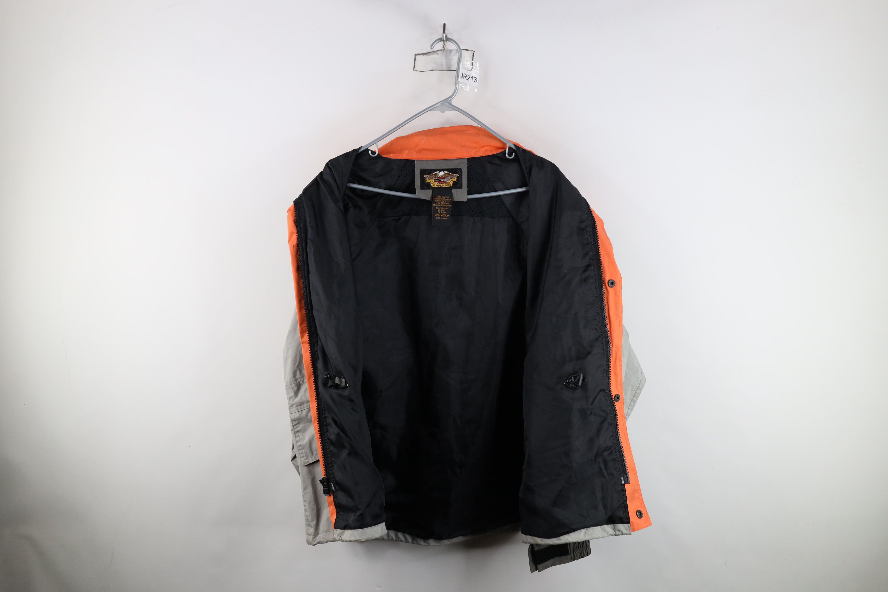 Harley Davidson Vintage Harley Davidson Reflective Rain Riding Jacket Size US M / EU 48-50 / 2 - 11 Thumbnail
