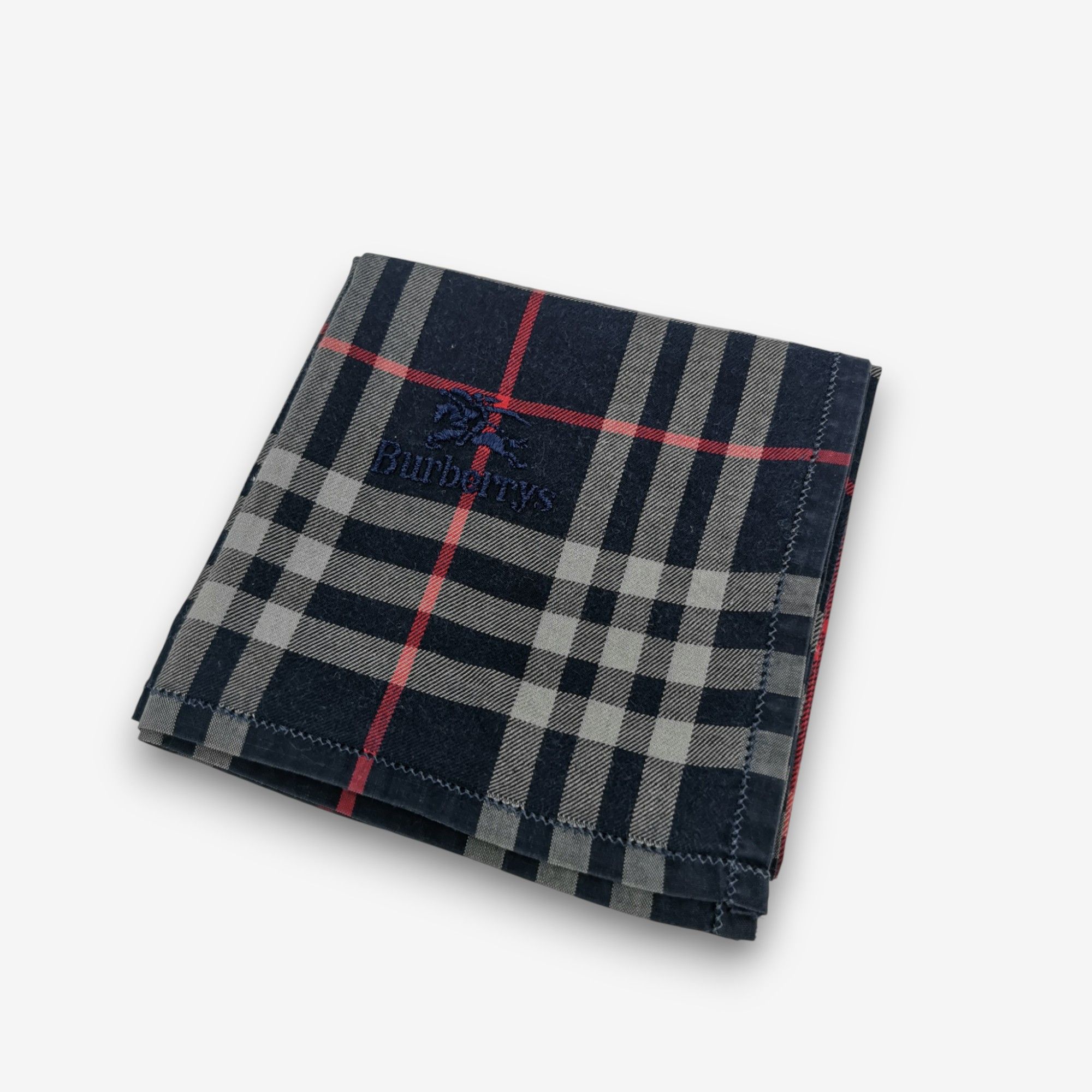Burberry Vintage Burberry Handkerchief Bandana Neckerchief Size ONE SIZE - 4 Thumbnail