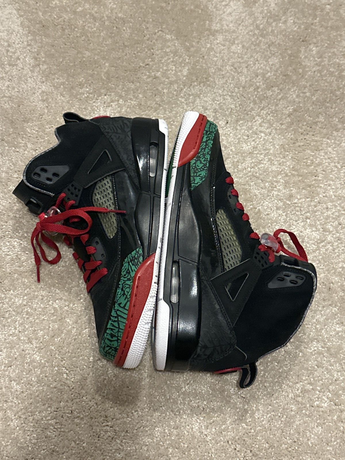 Jordan Brand Jordan Spizike Black Varsity Red 2017 Size US 10 / EU 43 - 1 Thumbnail