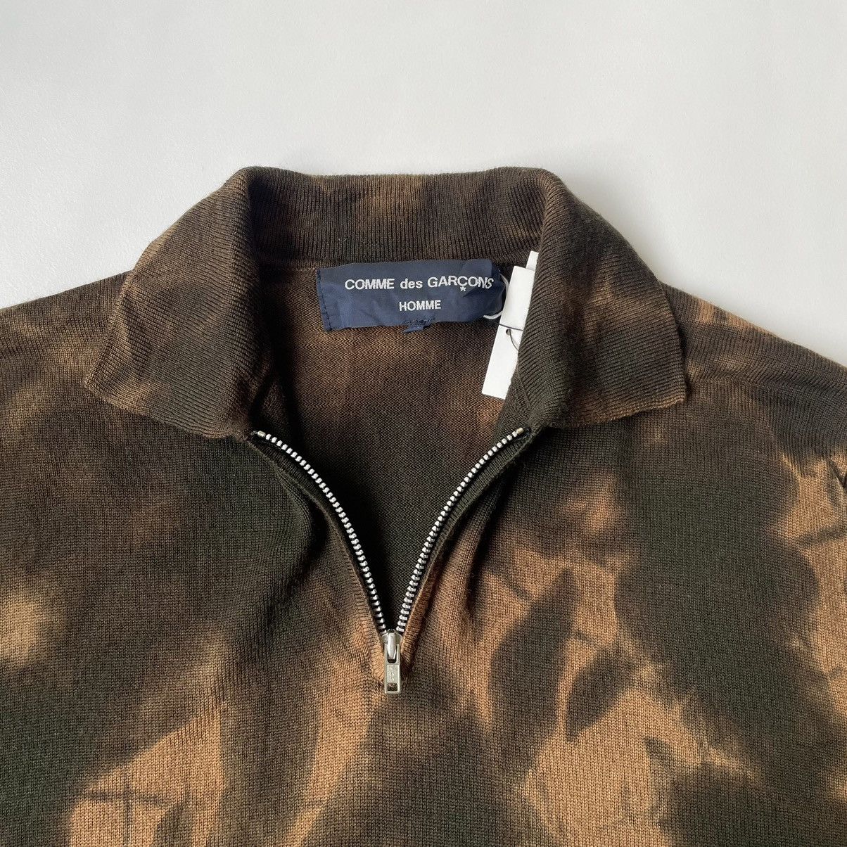 Comme des Garcons A/W 04 Camo Tie Dye Wool Sweater Size US M / EU 48-50 / 2 - 3 Thumbnail