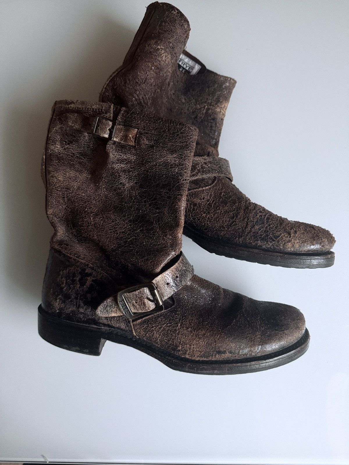 Frye Vintage Frye Engineer Boots Size US 9 / EU 42 - 1 Thumbnail