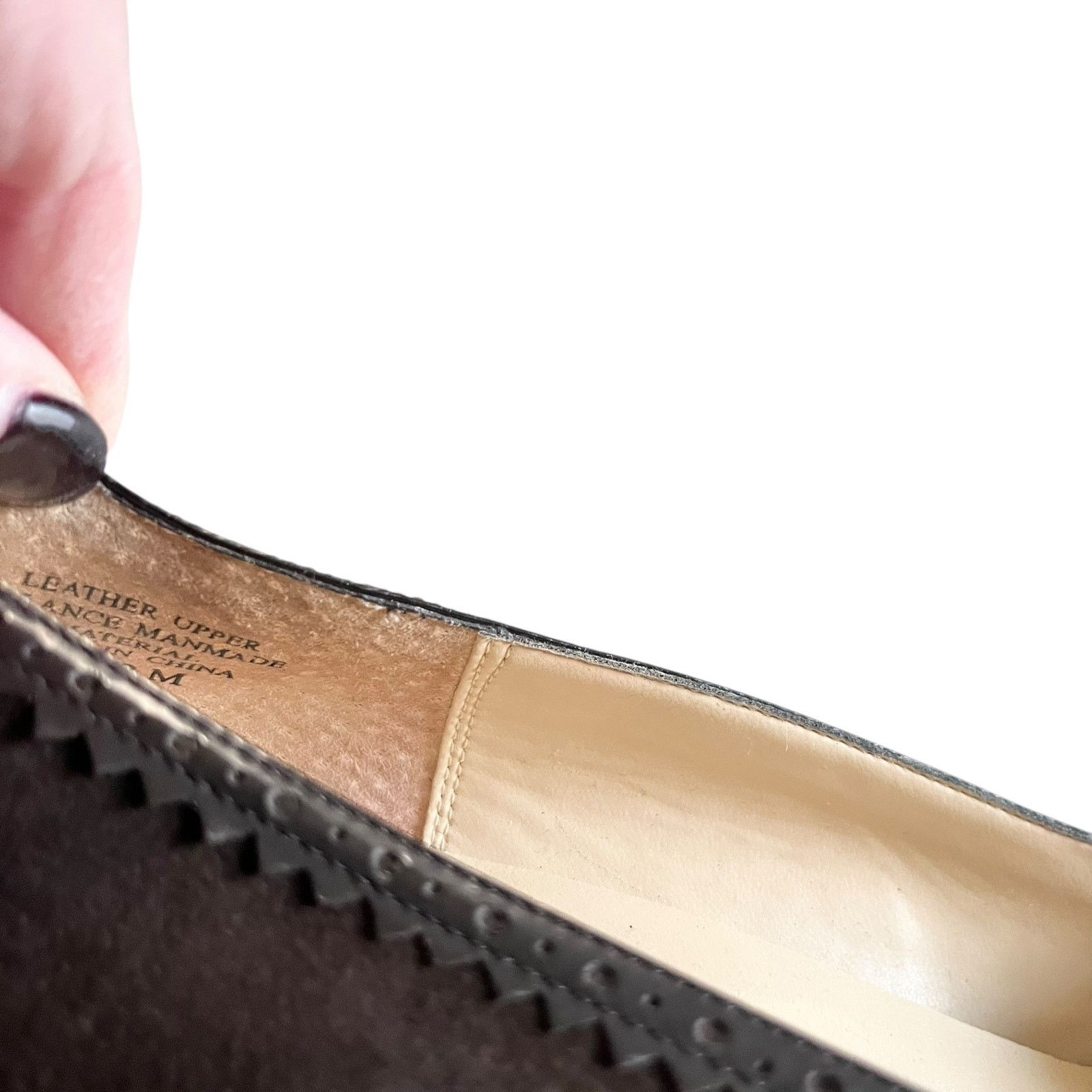 Anne Klein Anne Klein Chocolate Brown Suede Kitten Heel Pumps Size US 8.5 / IT 38.5 - 5 Thumbnail