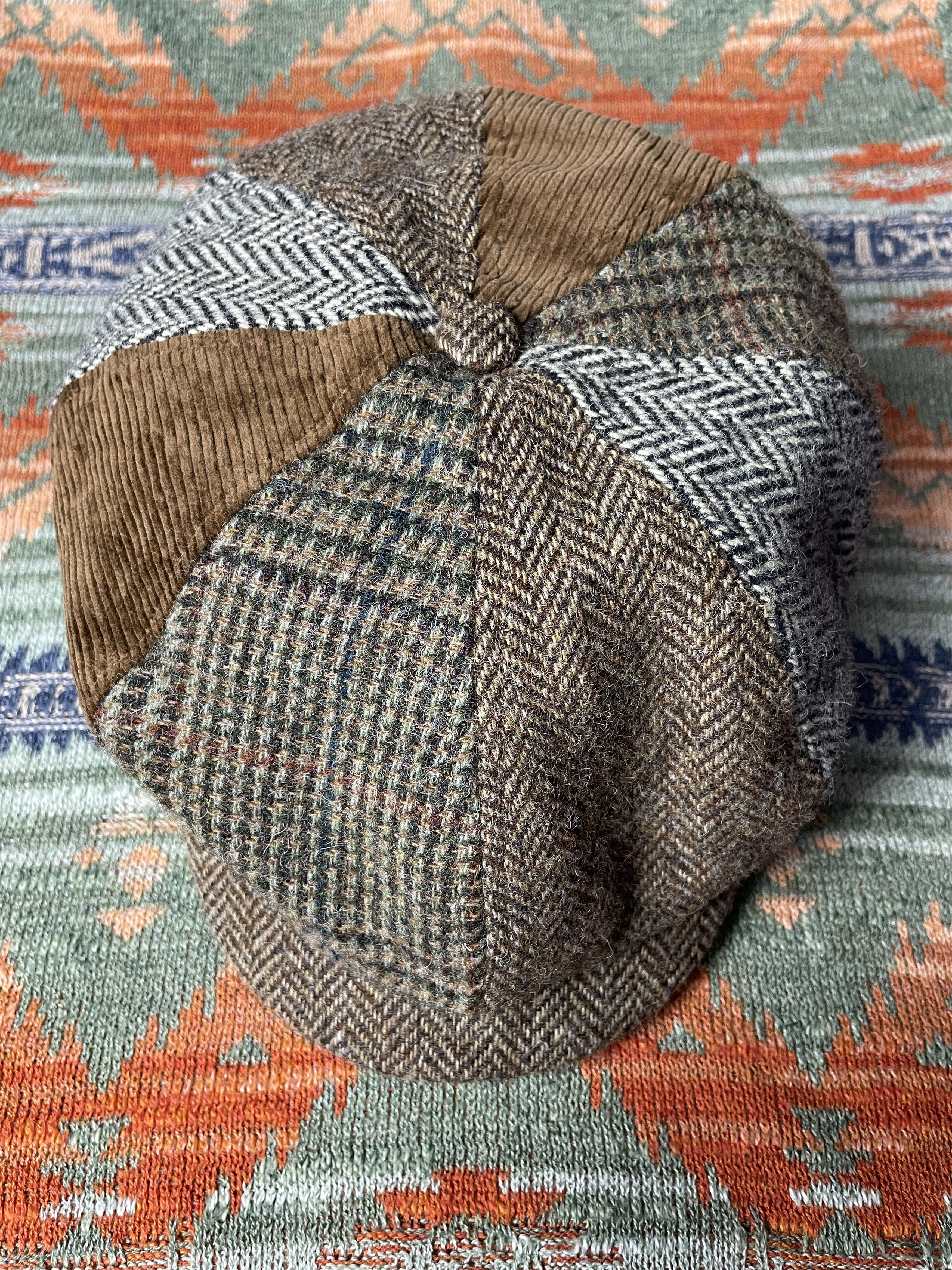 Ralph Lauren × Rugby Ralph Lauren Ralph Lauren RUGBY Wool Duck Hat Newsboy Hat Octagon Cat Size ONE SIZE - 3 Thumbnail