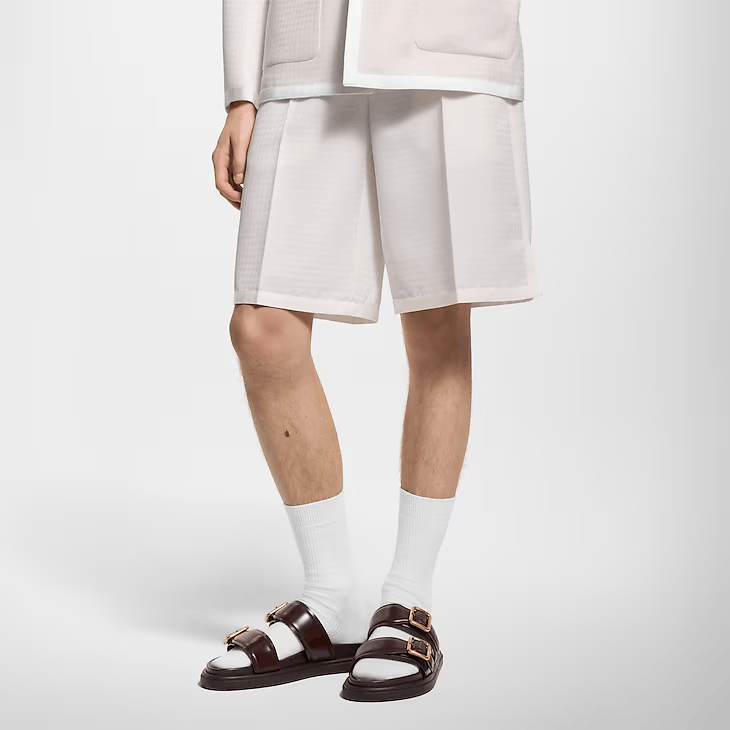 Louis Vuitton Preppy Tailored Wool Shorts Size US 30 / EU 46 - 2 Thumbnail