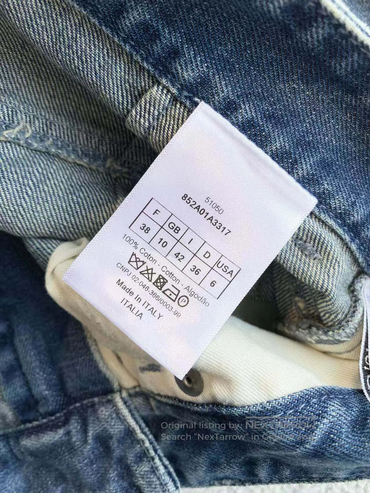 Dior Dior Blue Wide-Leg Jeans| Size 25" / US 0 / IT 36 - 5 Thumbnail