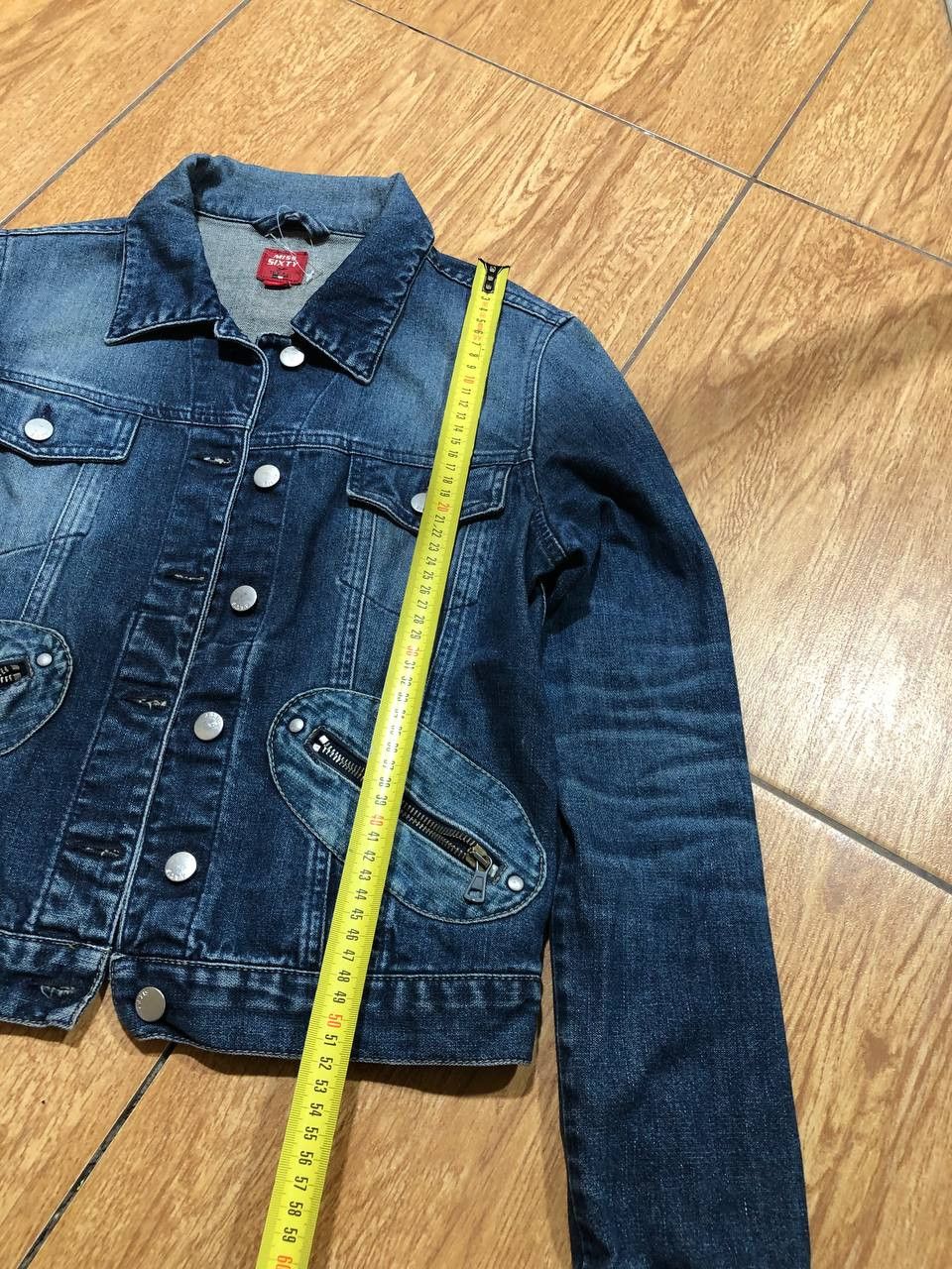 Miss Sixty Miss Sixty Denim Jacket Blue Hip Hop Streetwear 90s Y2K Size M / US 6-8 / IT 42-44 - 11 Thumbnail